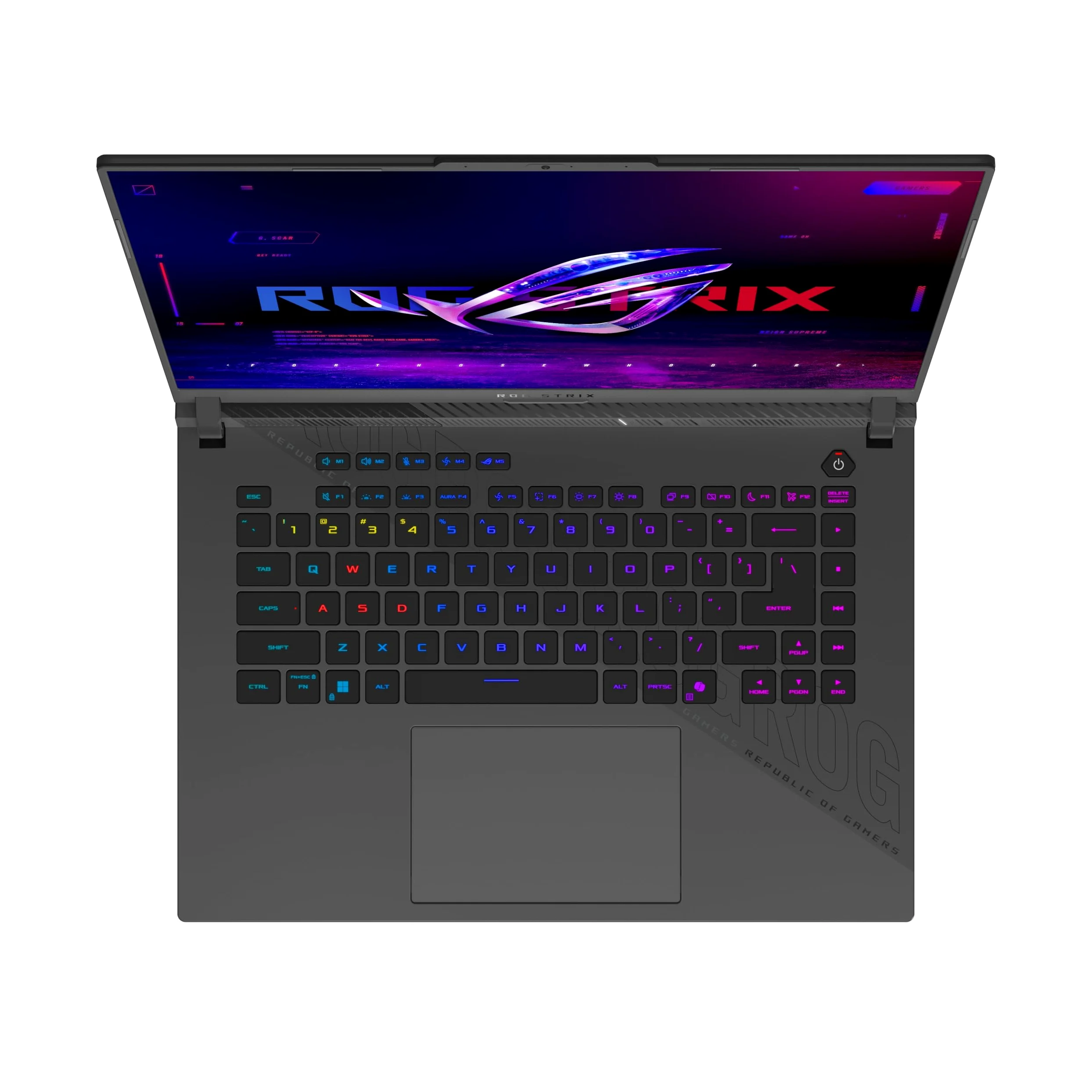 ASUS ROG Strix G16 G614FM Laptop | 16" WUXGA 165Hz/3ms 16:9 IPS Display | AMD Ryzen 9 9955HX | 16GB RAM | 1TB SSD | NVIDIA RTX 5060 | Win11 Home | QWERTZ | Eclipse Gray | 3Monate GamePass