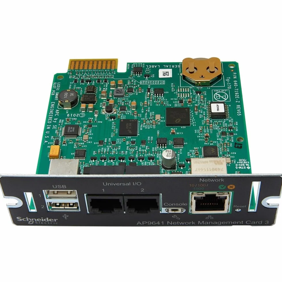 APC USV Netzwerkmanagement Karte AP9641 - mit PowerChute Network Shutdown & Umgebungsüberwachung