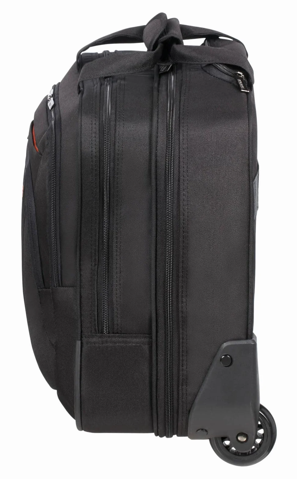 American Tourister At Work Rolling Tote 15.6' Black/Orange