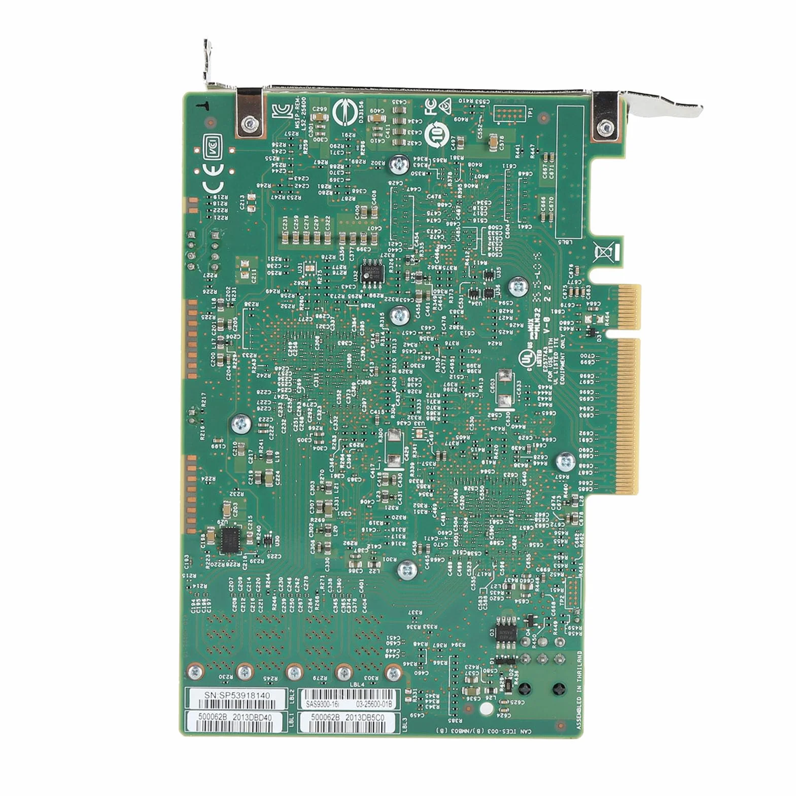 LSI SAS 9300-16I 16-Port-Controller-HBA-Karte mit PCIe-Steckplatz, 12 Gbit/s SAS, für, für Linux, für SUSE, für Red Hat, für VMware, für Freebsd