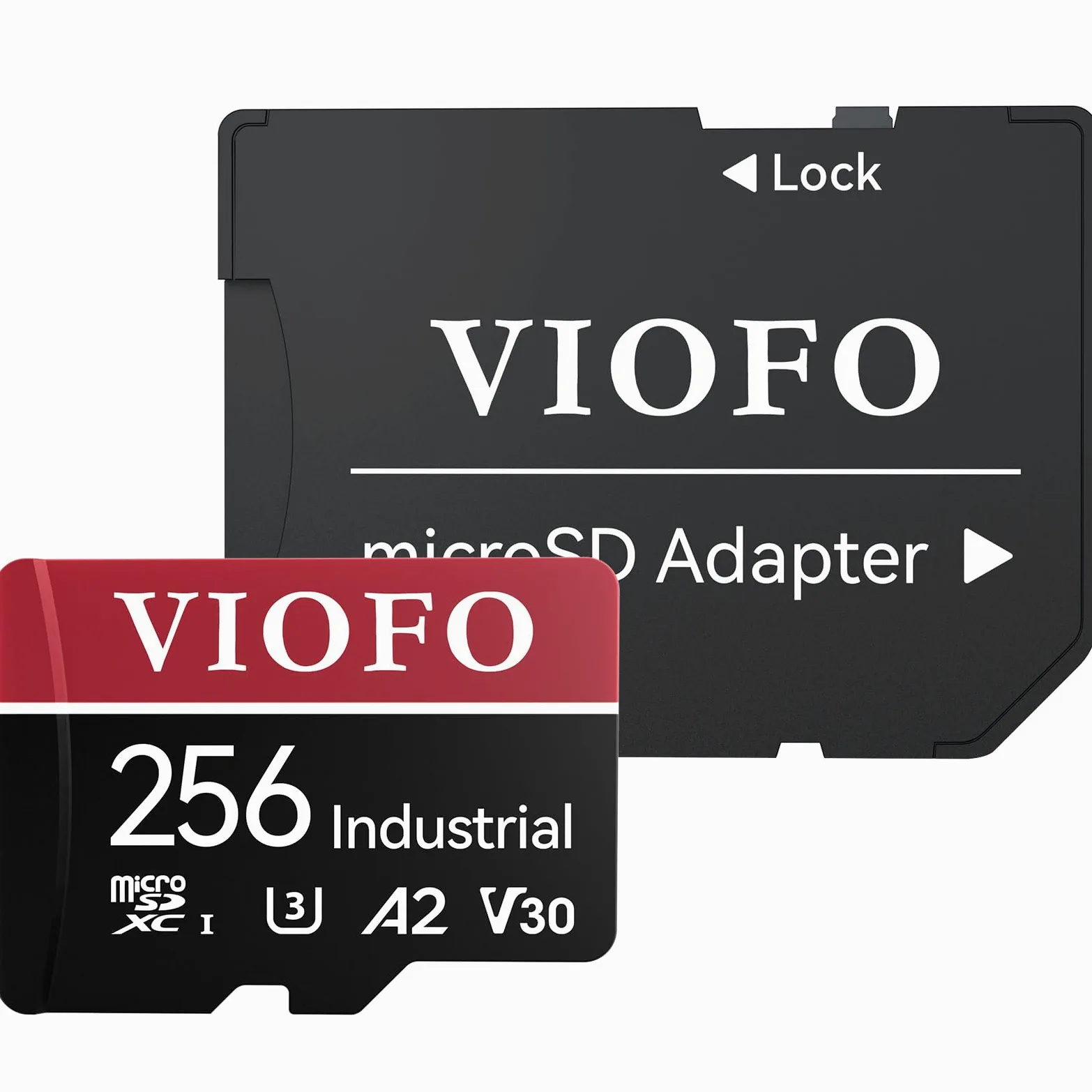 VIOFO 256GB Speicherkarte, hohe Geschwindigkeit mit Adapter U3, Kompatibel für 4K WiFi Dashcam Auto Kamera