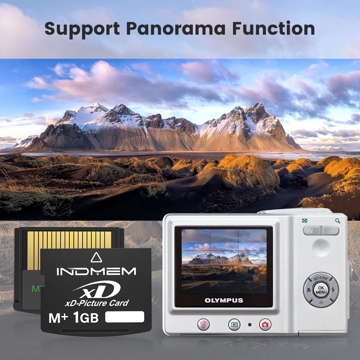 xD-Picture Card 1GB Type M+ xD Memory Card for Olympus Fuji Fujifilm Digital Camera