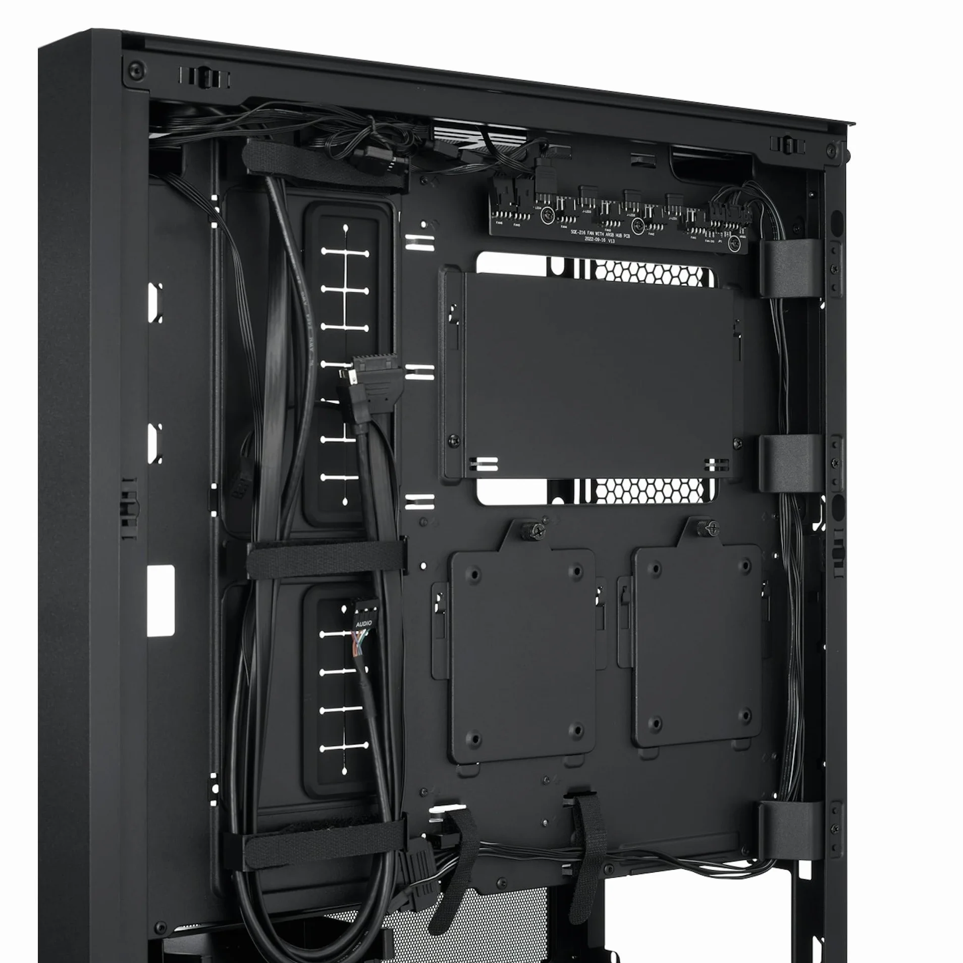 Lian Li LANCOOL 216 RGB, E-ATX-Gehäuse, Midi-Tower - schwarz