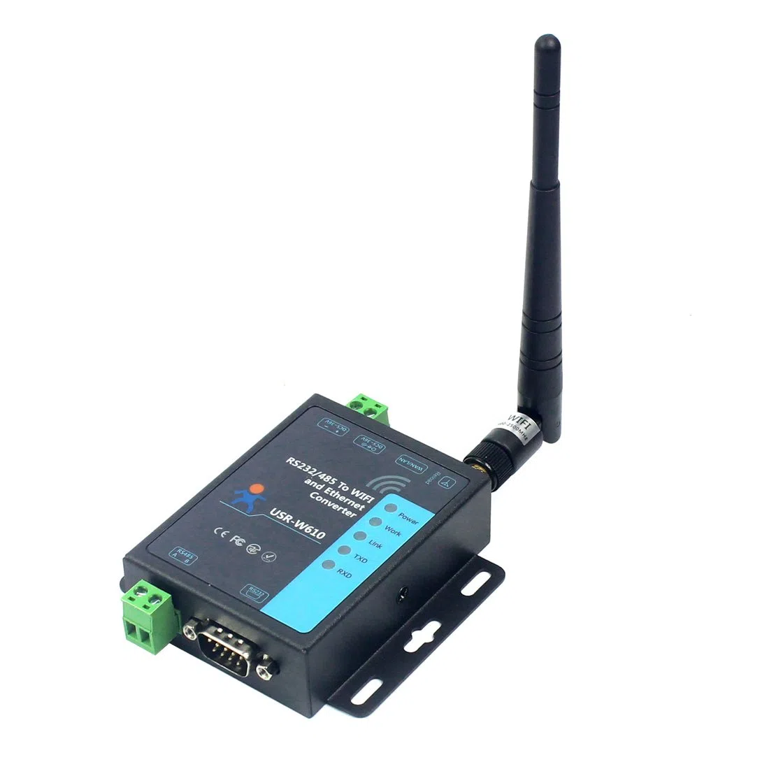 USR-W610 Seriell zu WiFi Ethernet Drahtloser Konverter RS232 RS485 Serieller Server WatchDog Modbus Gateway TCP UDP