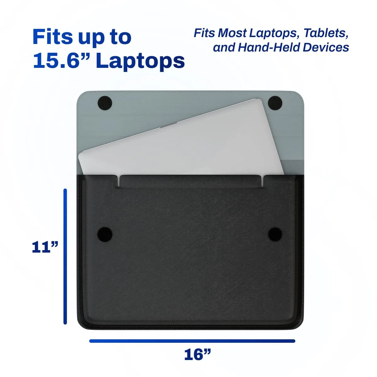 DefenderShield EMF-Schutz-Laptophülle & 5G Strahlungsblocker-Hülle – Notebook Computer EMF-Blockierung Shield Cover Lap Pad (passt bis zu 15 Zoll Laptop, MacBook usw.)