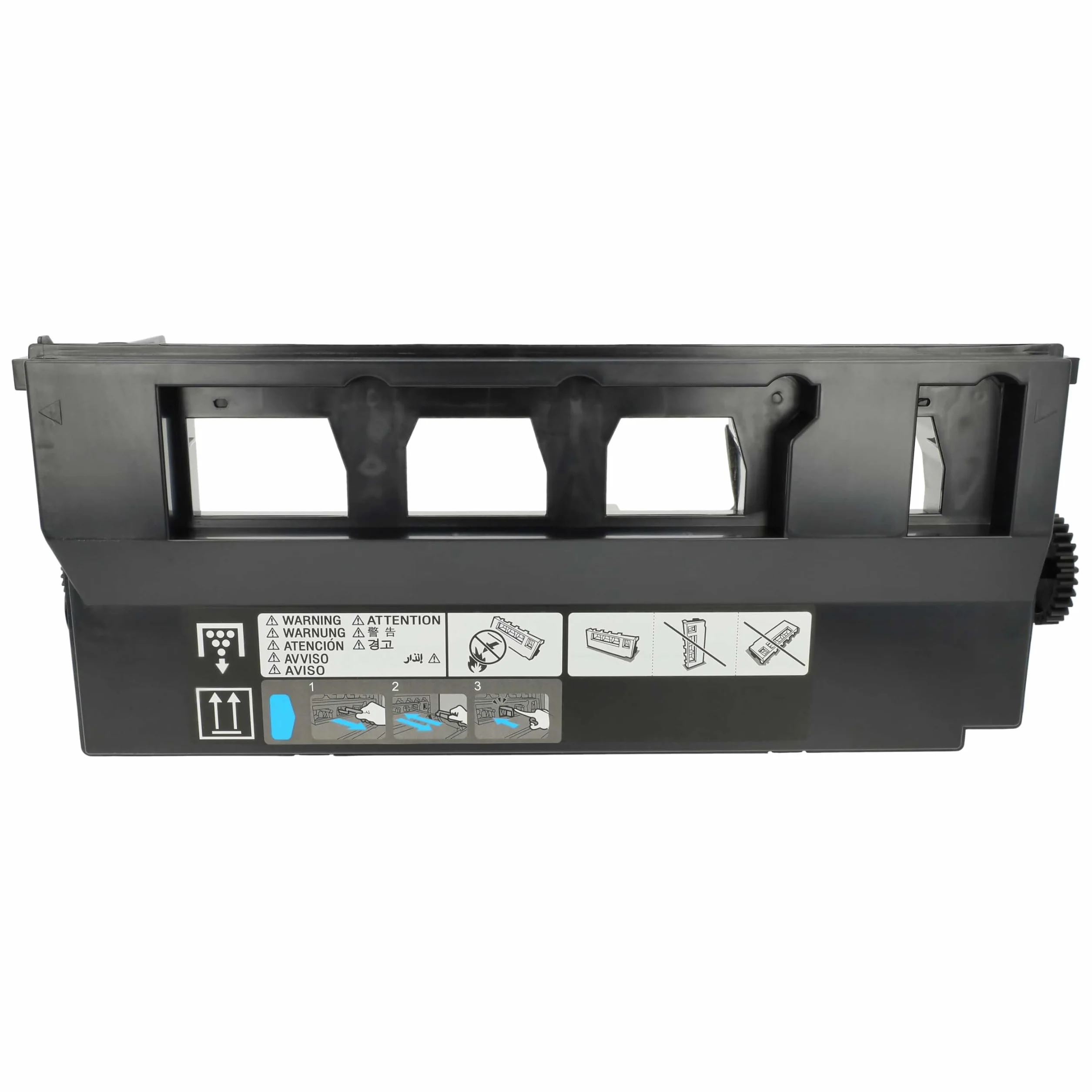 vhbw 2X Resttonerbehälter kompatibel mit Konica Minolta Bizhub C280, C220, C360 Laser-Drucker