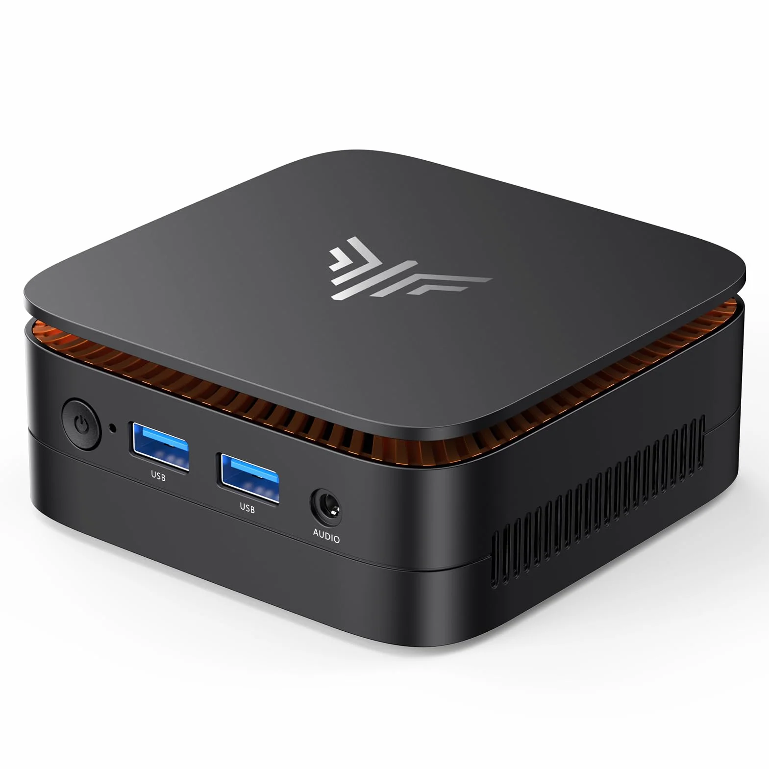 NiPoGi Essenx E1 Mini PC AΜD 3150U W-11 Pro(2C/4T, bis zu 3,3 GHz) 8GB DDR4 RAM+256GB SSD(bis zu 2 TB) 4K@60Hz Dual Display HDMI 2.0+DP 1.4/Wi-Fi 5/BT 4.2/LAN, Desktop-PC für Büro/Bildung/Multimedia