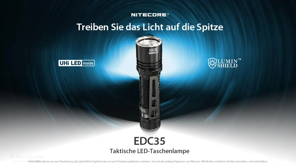 Nitecore EDC35 (Taschenlampe)