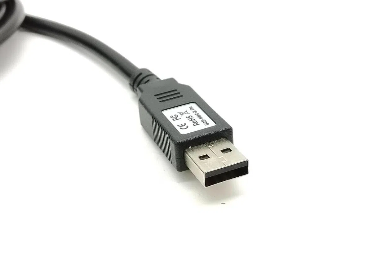 FT232RL USB-auf-USB-Nullmodem-Kabel, 2,5 m, serieller Adapter mit Full-Speed-3M-Baud-Unterstützung für Geräteprogrammierung und Debugging