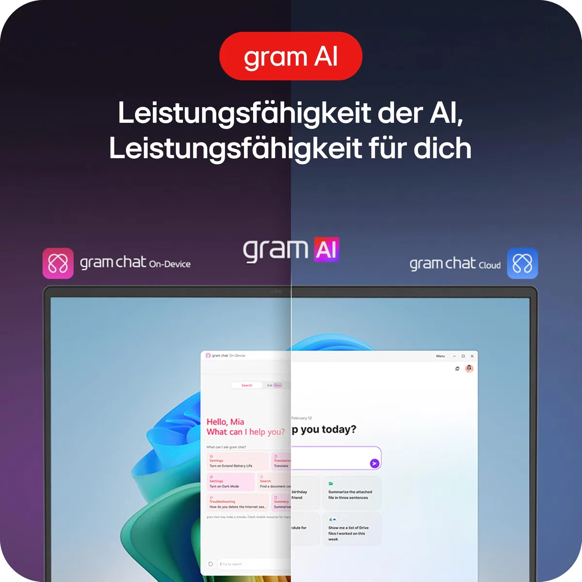 LG gram Pro 16 16Z90TS-G.AU89G (16 Zoll) IPS Notebook, Intel Core Ultra 7 258V, Intel Arc™ Graphics 140V, 16GB RAM, 1TB SSD, federleicht (1,239 kg), gram AI, Copilot+ PC, 77 Wh, Thunderbolt 4, Schwarz