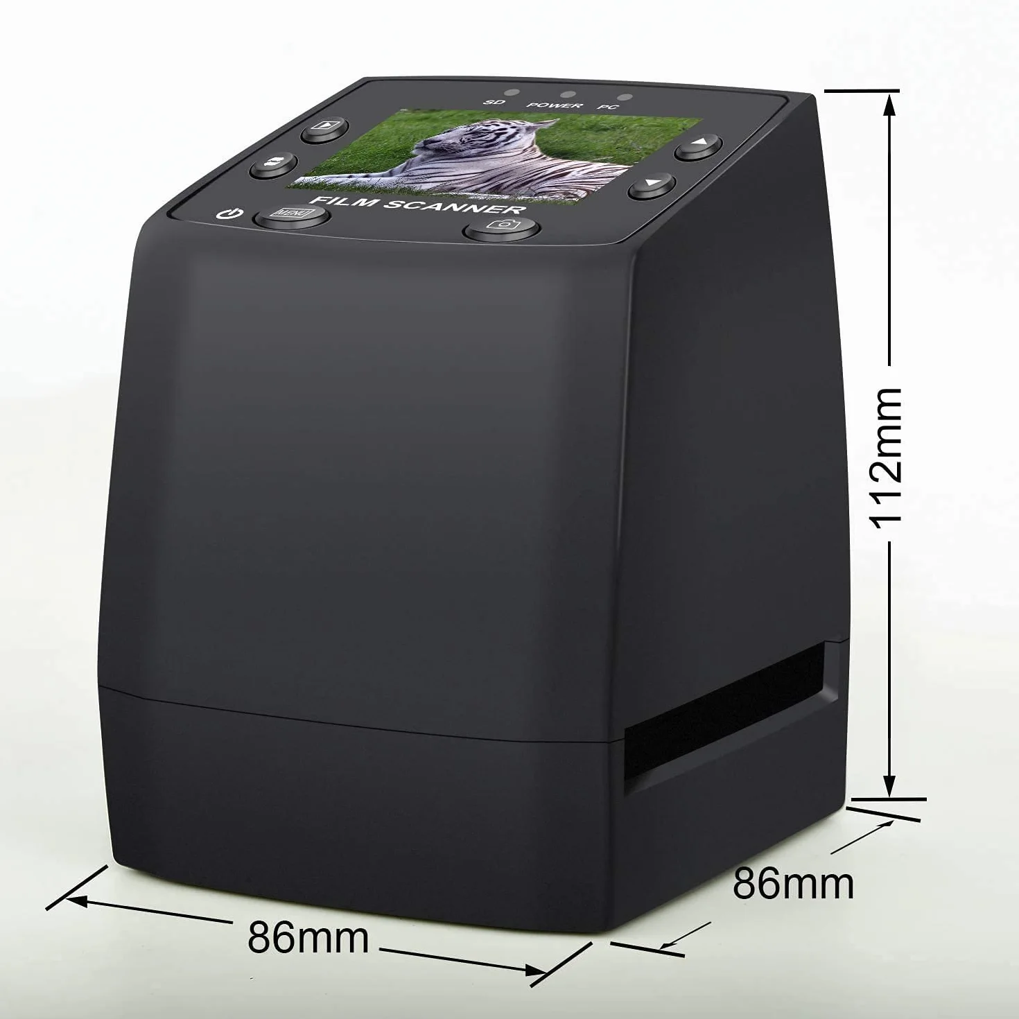 DIGITNOW! Filmscanner 35mm 135 Negative Dia Digital JPEG 1800 DPI kein Computer erforderlich