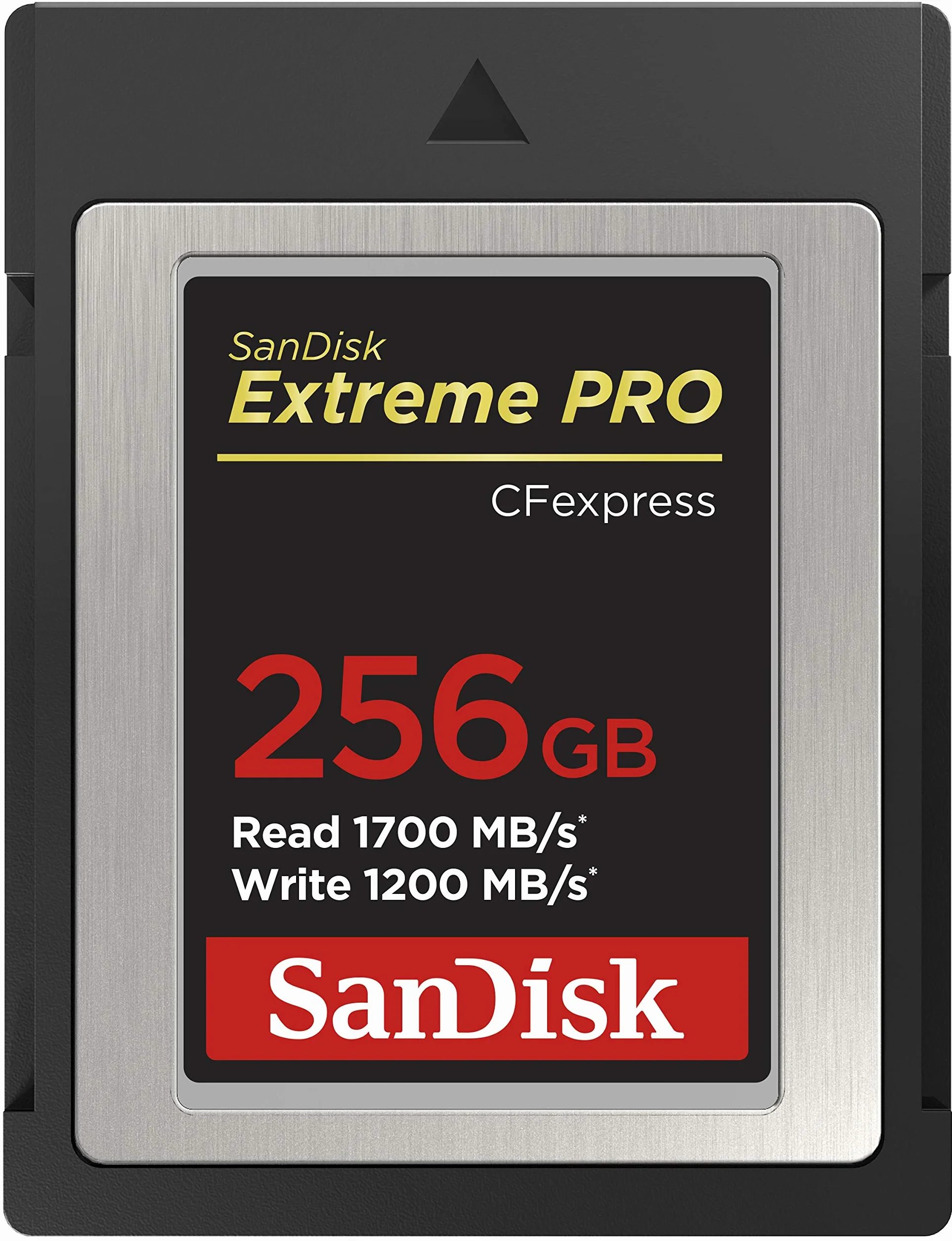 SANDISK Extreme Pro CFexpress-Speicherkarte Typ B 256 GB (1.700 MB/s Lesen, 1.200 MB/s Schreiben, RescuePRO Deluxe, ruckelfreie RAW Videos, 4K, XQD Kompatibilität)