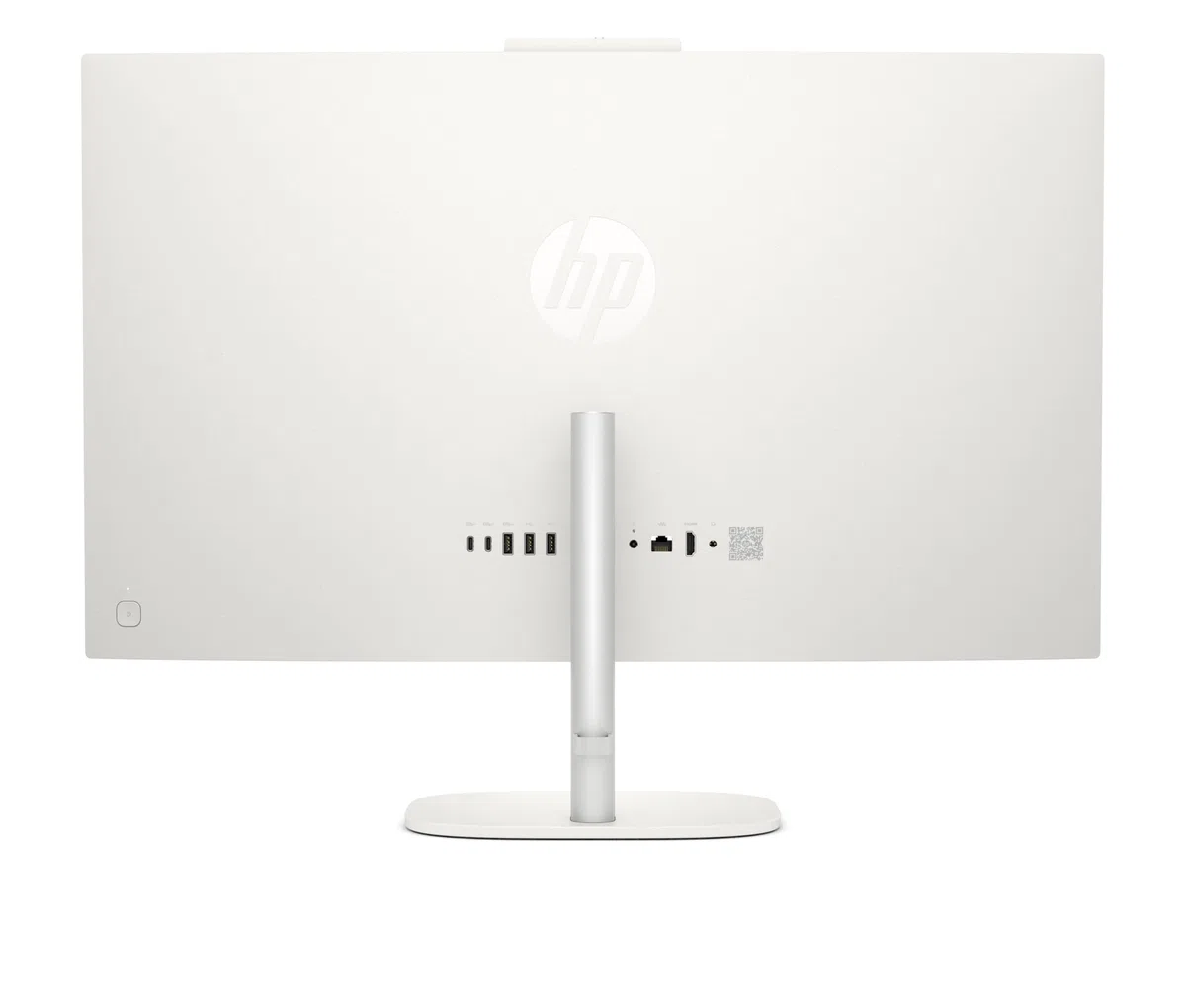 HP OmniStudio 27-cv0205ng All-in-One KI PC, 27 Zoll Entspiegeltes IPS Display, AMD Ryzen 5, 16 GB LPDDR5, 1 TB SSD, AMD Radeon Grafik, Windows 11 Home, QWERTZ Tastatur, Cotton White