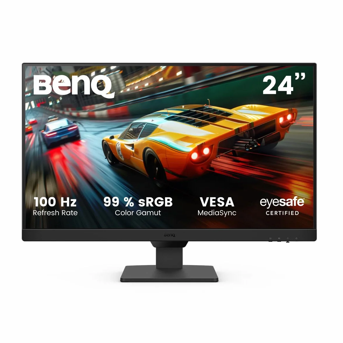 BenQ GW2490E 24 Zoll Eye-Care Gaming Monitor, 100Hz, 1920x1080p, IPS, Lautsprecher, Wandhalterung