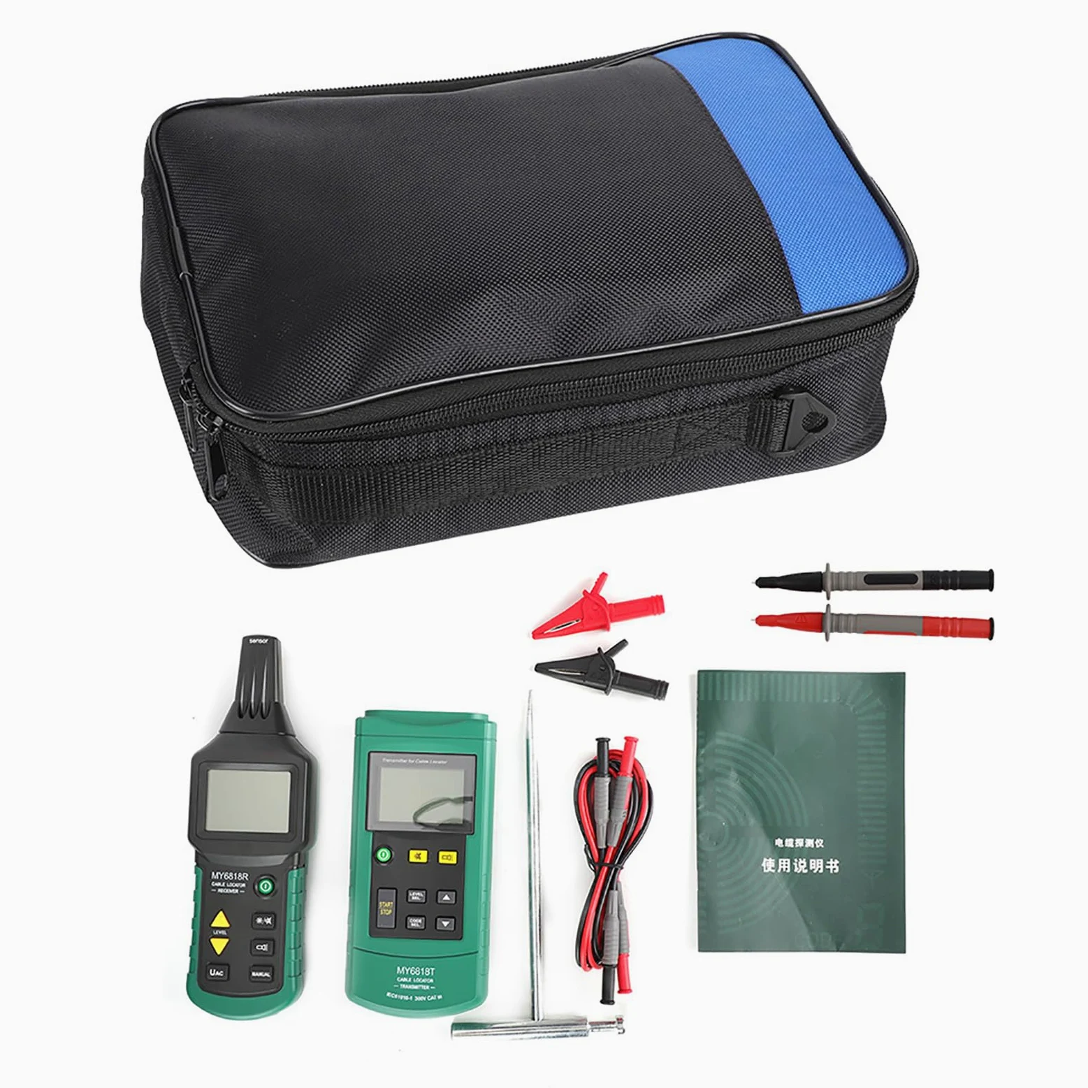 Akozon Wire Tracker Testkabel Netzwerkkabel MS6816 Professioneller Kabel Tracker Metallrohr zur Positionierung von Detektoren Netzwerkkabel Tester