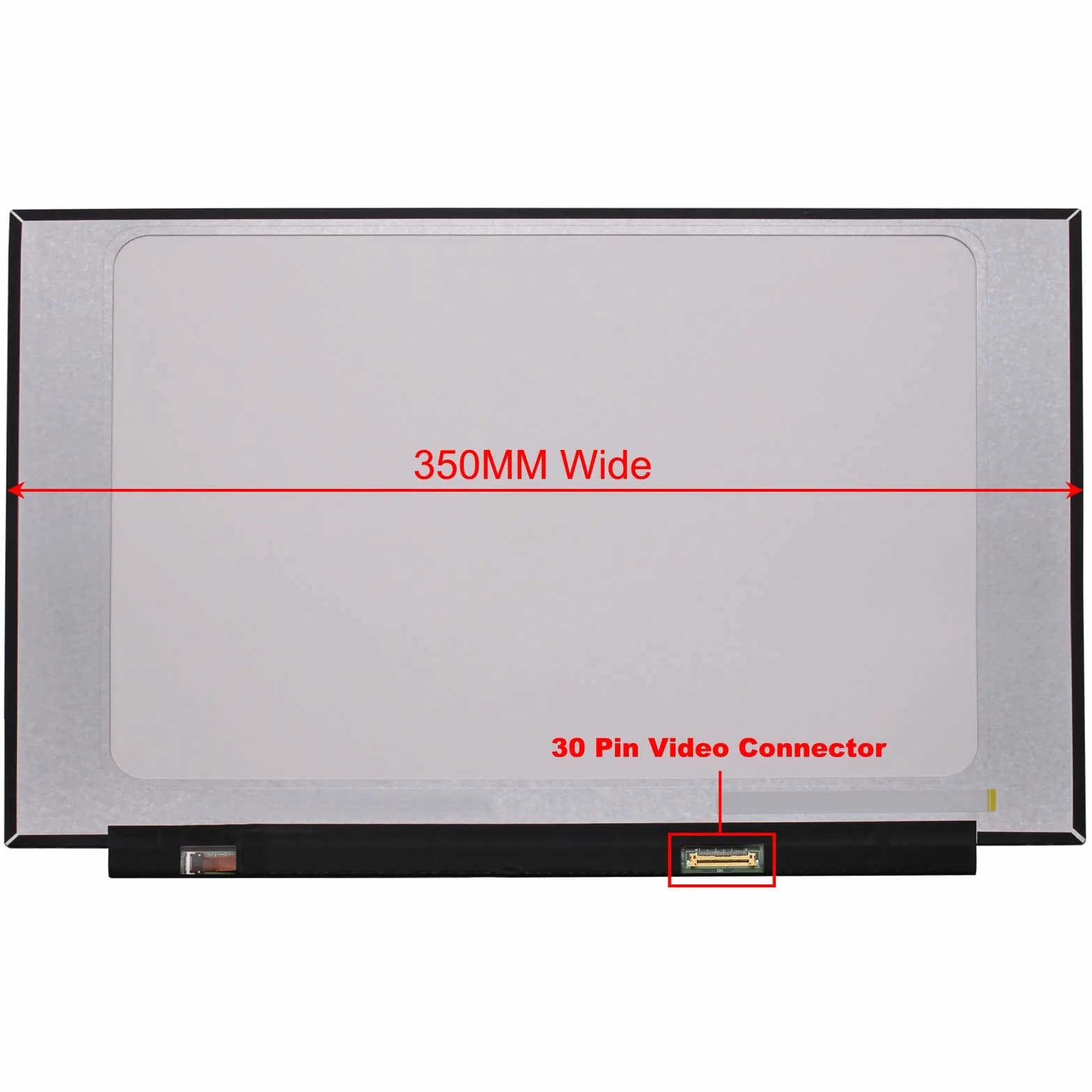 New IPS Matte FHD 1920 X 1080 Screen Compatible with HP 15-DY2024NR, HP 15-FC0525SA, 255 G10, 3 15-FN0000 Series, 3 15-FN0000AU LED LCD 15.6" Laptop Display Panel 30 Pin Non-Touch with Adhesive Strip