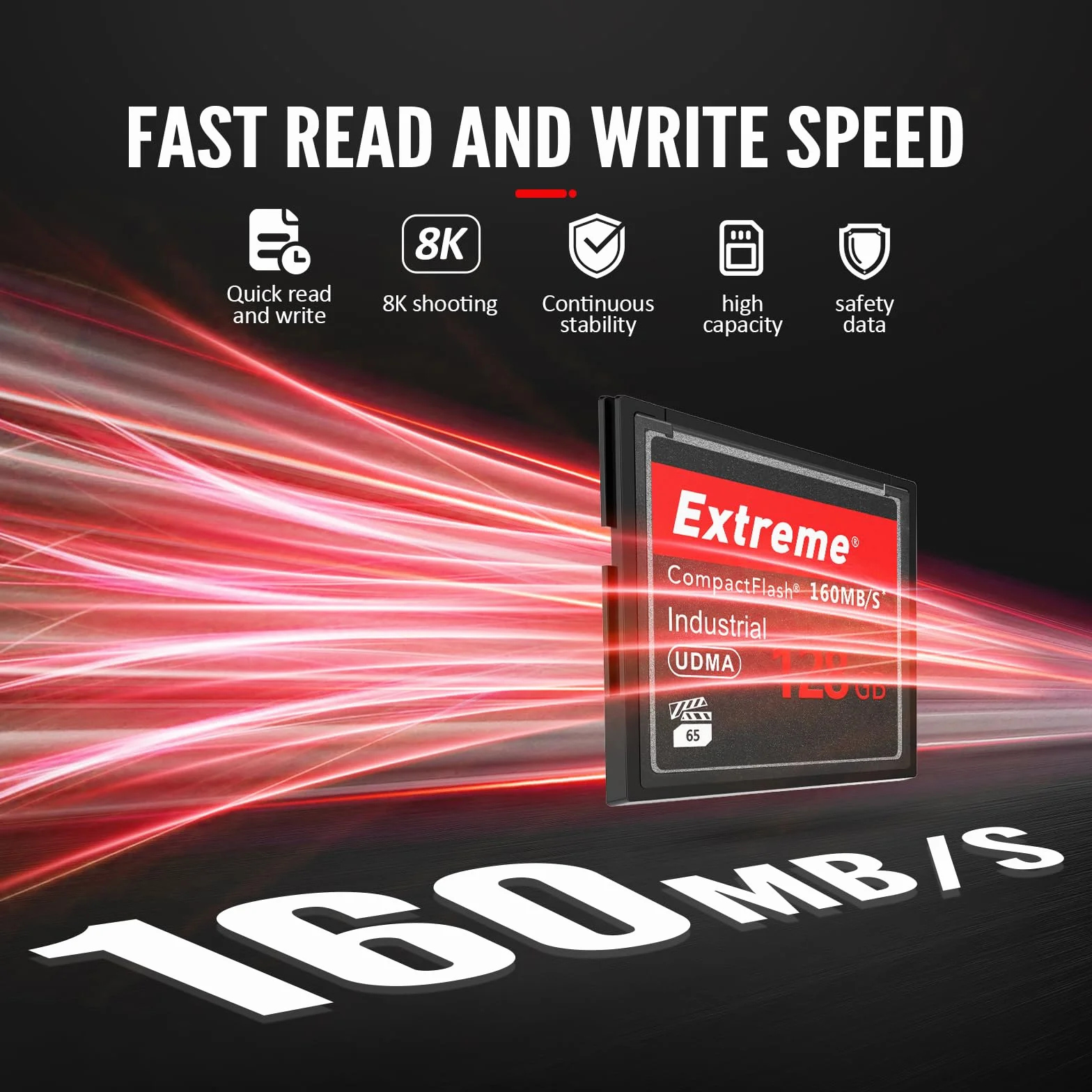 Extreme 64GB kompakte Flash-Speicherkarte, Original CF-Karte für professionelle Fotografen