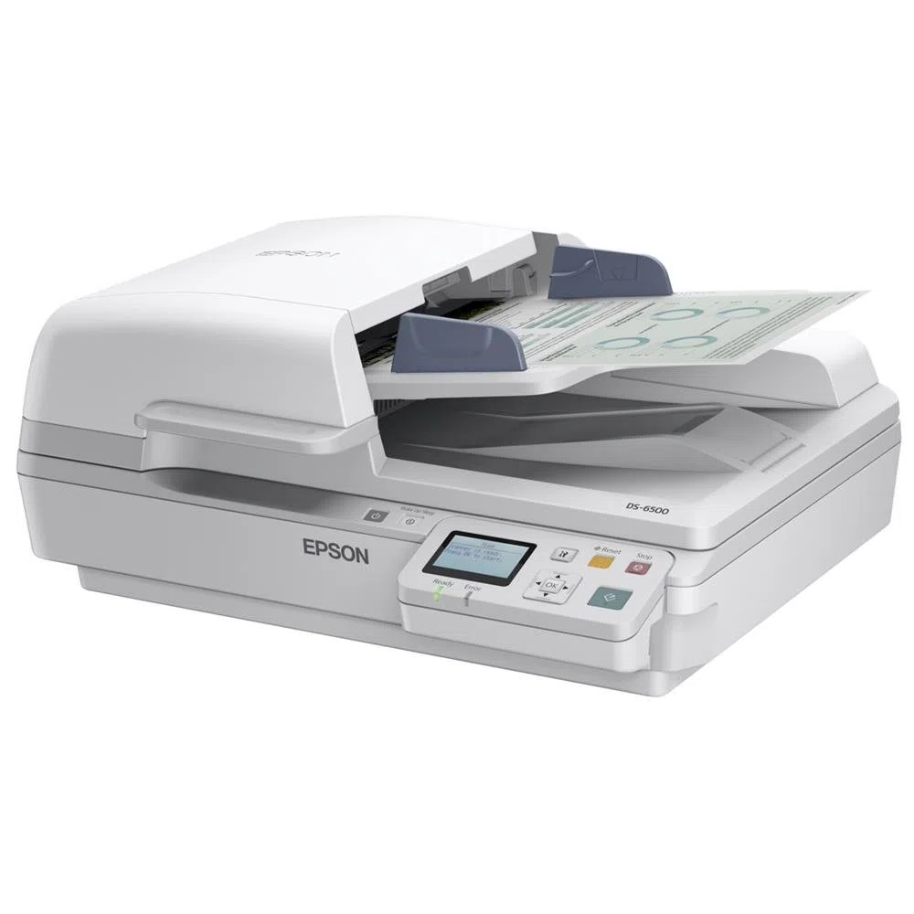 Epson Workforce DS-6500N netzwerkfähige Flachbettscanner (1200x1200 DPI, USB)