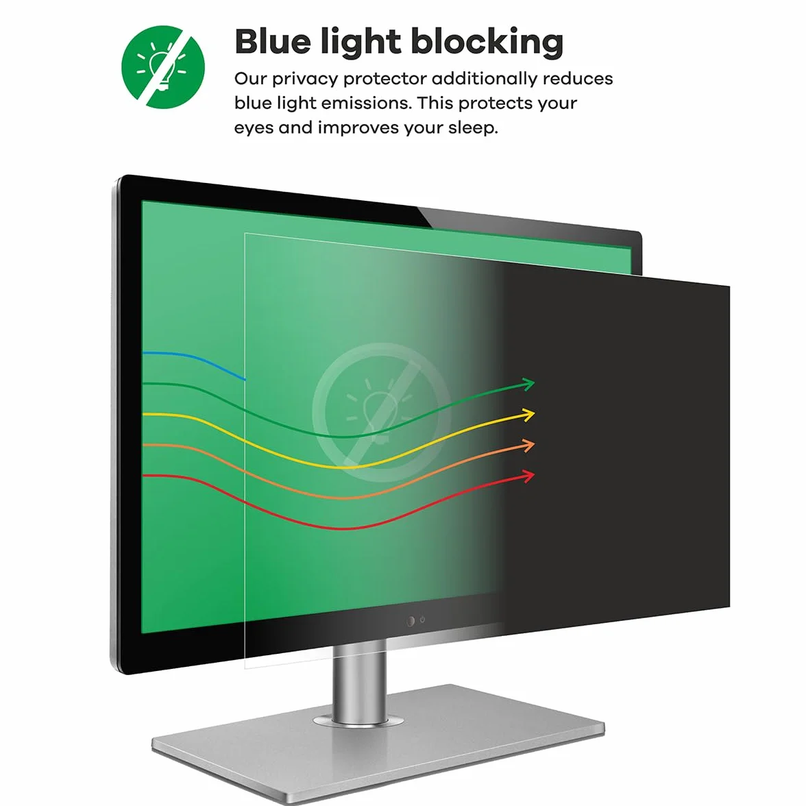 upscreen Anti-Spy Blickschutzfolie für Lenovo Yoga 7 2-in-1 Gen 9 14" Made in Germany, Privacy Screen-Folie [Sichtschutz, Blaulichtfilter]