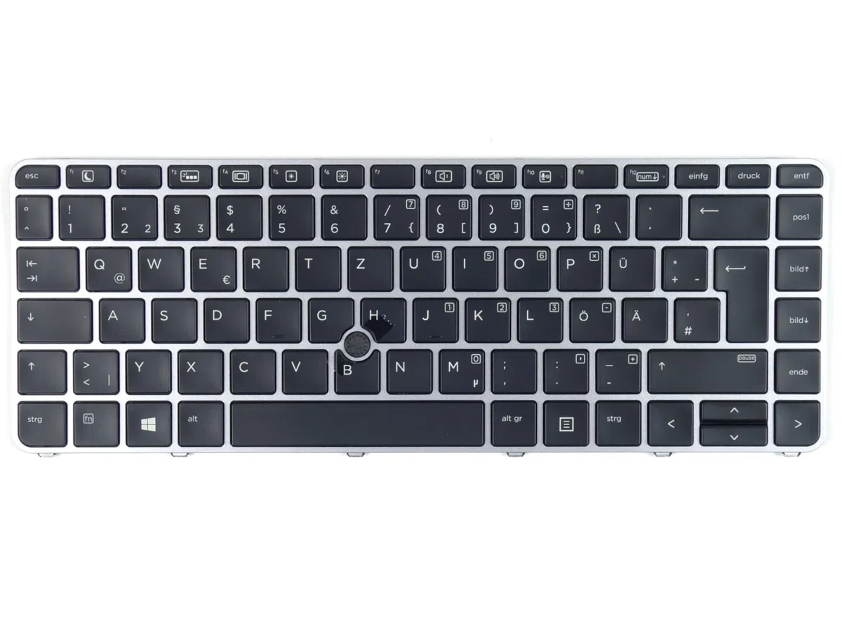 Tastatur für HP Elitebook 840 G3 840 G4 745 G3 745 G4 848 G3 848 G4 Belieftung Beleuchtet Backlit Trackpoint DE QWERTZ