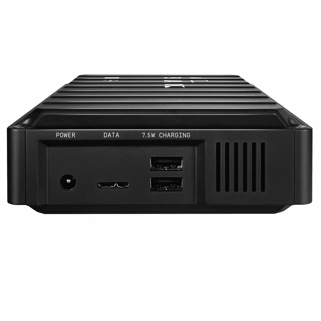 WD_BLACK D10 Game Drive externe Festplatte 8 TB (Übertragungsgeschwindigkeit bis zu 250 MB/s, 7200 U/min und aktive Kühlung, USB Typ-A zum Laden von Gaming-Ausrüstung) Schwarz
