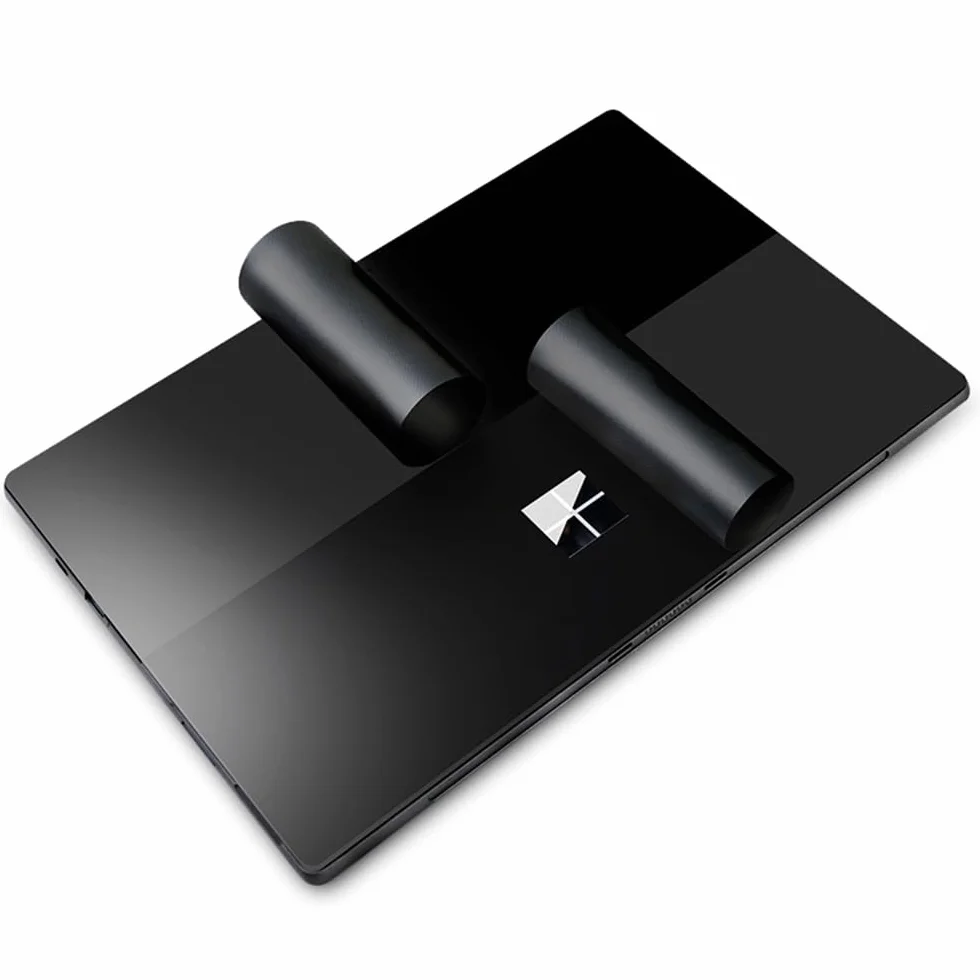 Microsoft Surface Pro 7 Skin Sticker Aufkleber Designfolie kompatibel mit Microsoft Surface Pro 7(schwarz)