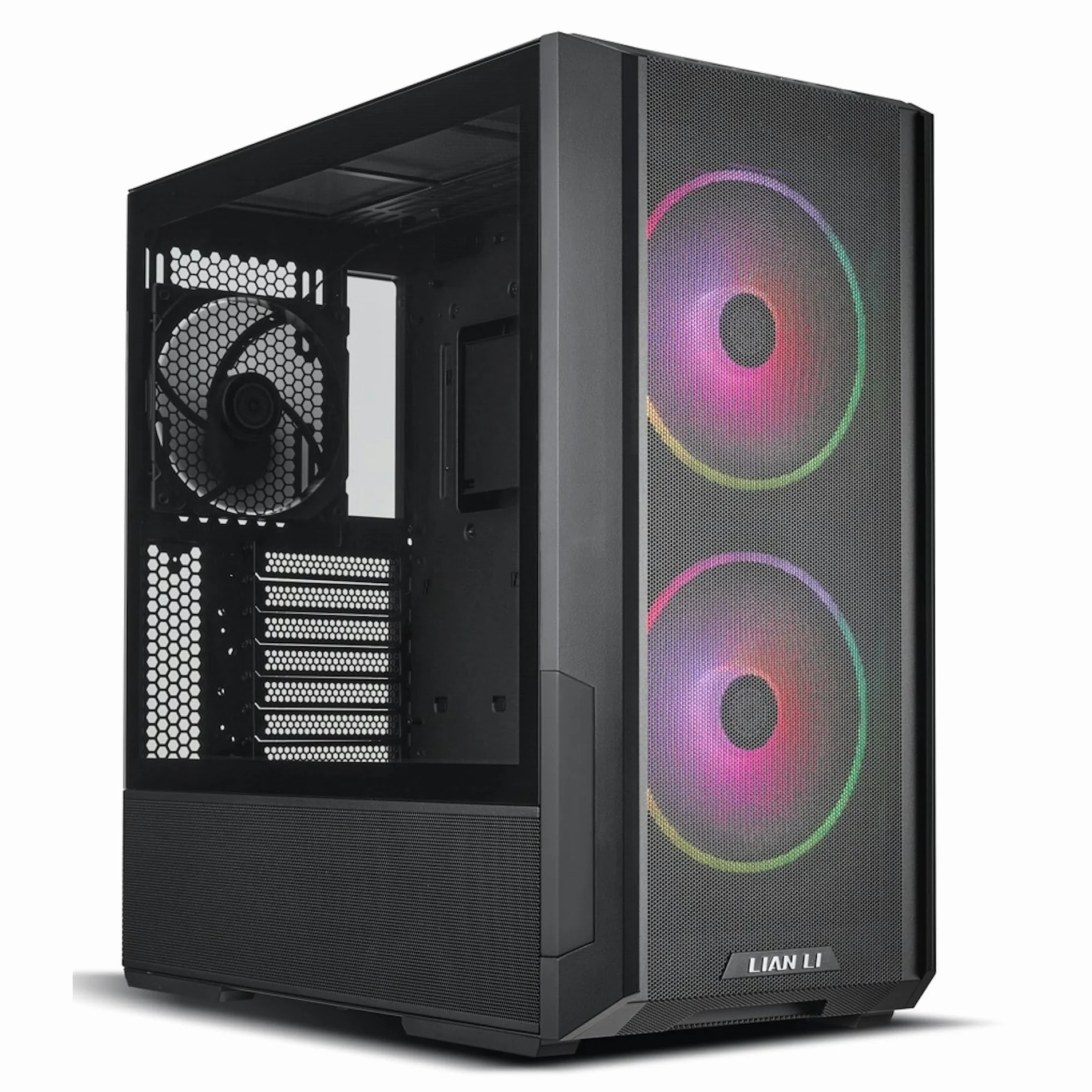 Lian Li LANCOOL 216 RGB, E-ATX-Gehäuse, Midi-Tower - schwarz
