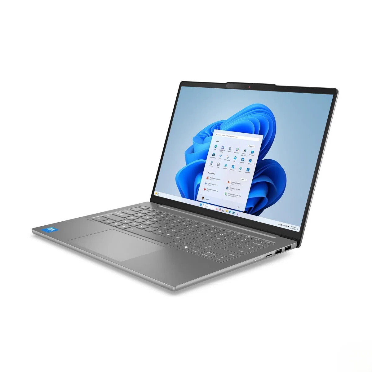 Lenovo IdeaPad Slim 5i Laptop | Copilot+ PC | 14" WUXGA OLED Display | Intel Core Ultra 9 185H | 1TB SSD | 32GB RAM | Intel Arc Grafik | QWERTZ | Beleuchtet | Win11 | Grau | 3 Monate Premium Care