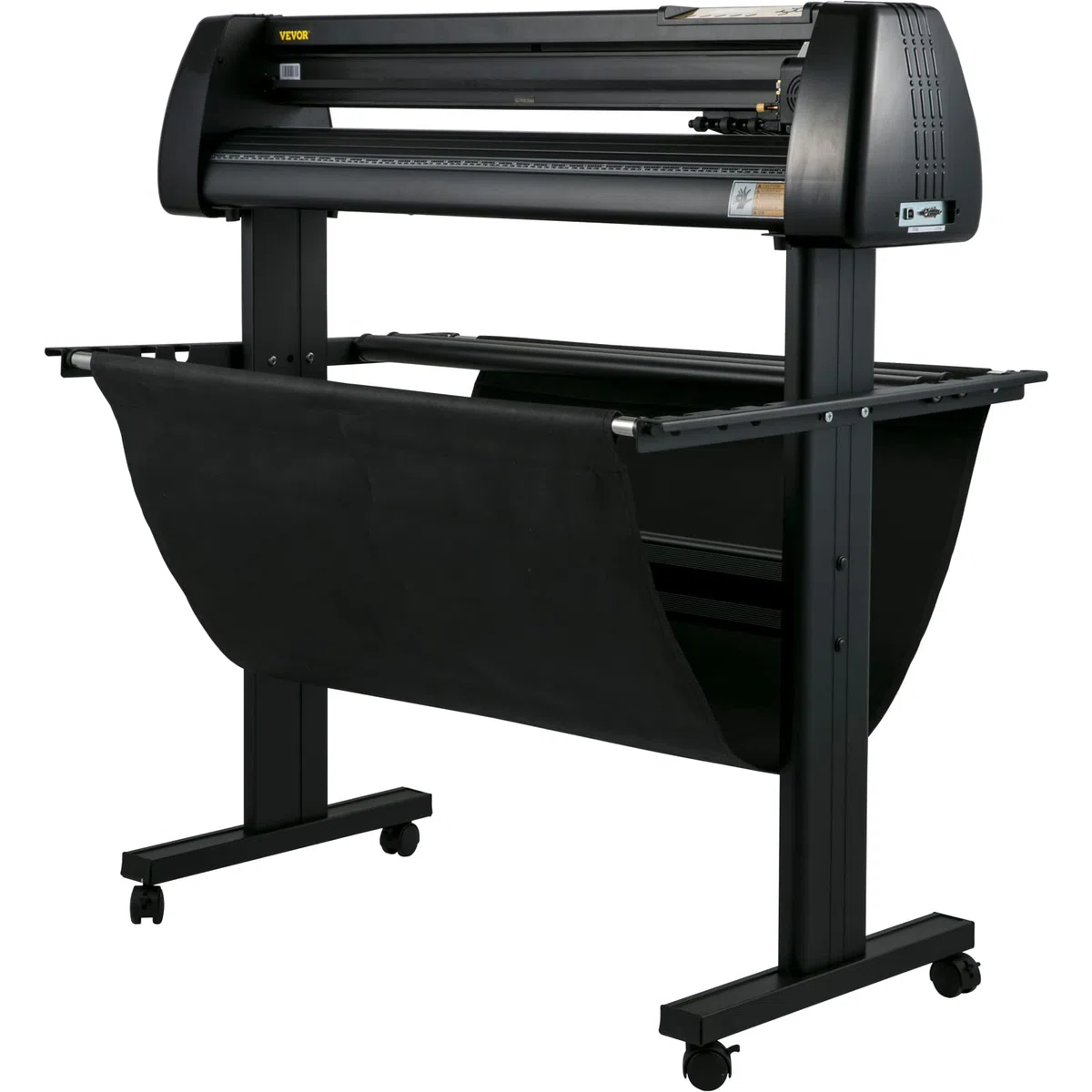 VEVOR Vinylschneider, 34-Zoll-Paket, Vinyl-Schneidemaschine, manueller Vinyldrucker, LCD-Display, Plotterschneider, Schilderschneiden mit Signmaster-Software zum Entwerfen und Schneiden, mit Zubehör,