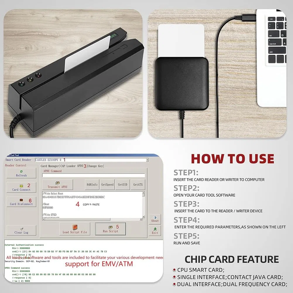 J3R150 Chip Java JCOP Karte – unfusierte Dual-Interface-Chip, Java JCOP4 Karten, mit EMV-Funktion, 1 Stück