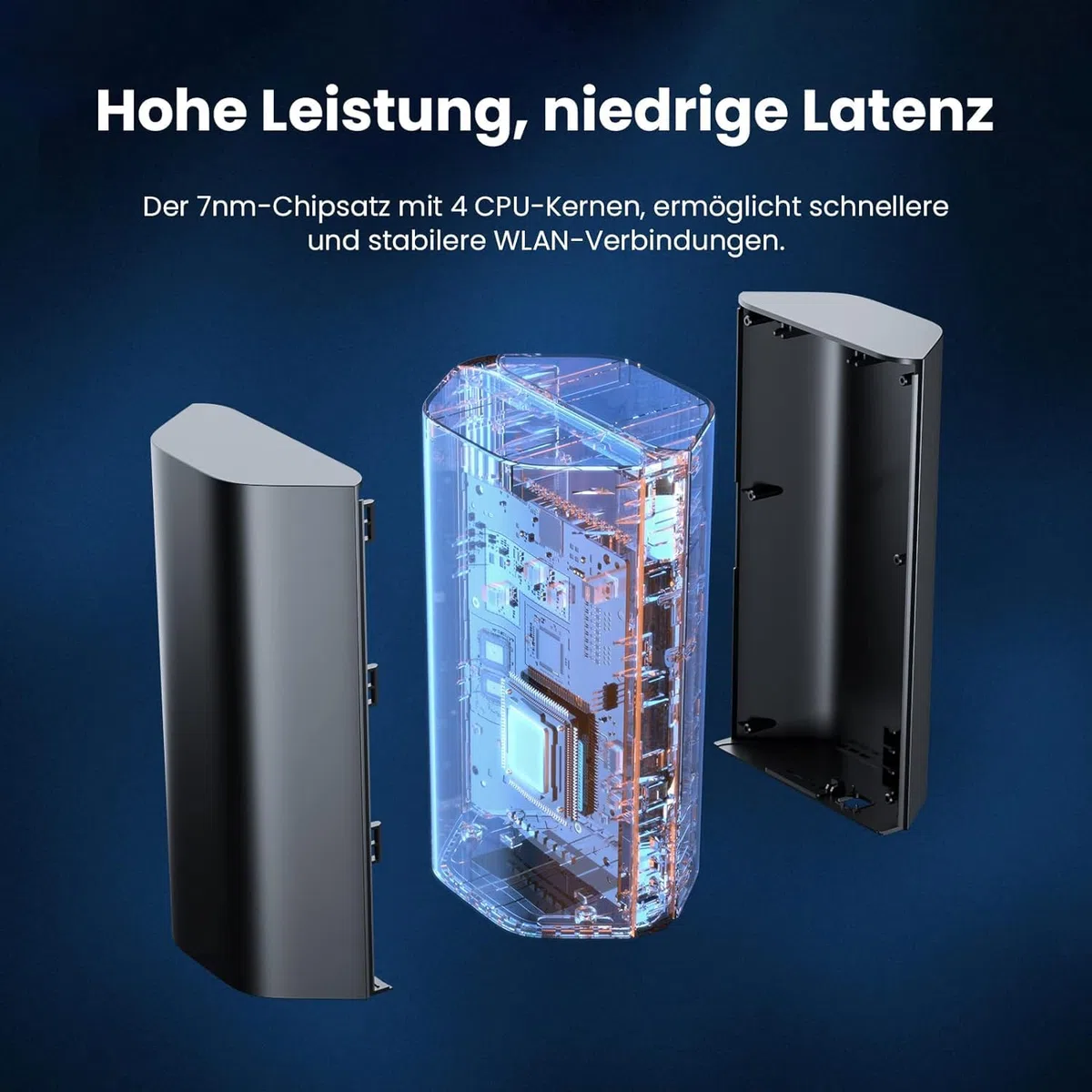 Tenda 5G03 – 5G Router SIM-Karte, WLAN LTE Router Wi-Fi 6 AX1800 CAT19 für Nano-SIM-Karte, 4,67Gbps im Download, Easy Mesh, Plug&Play, 2-Gigabit-Ports, WPA3, OFDMA, MU-MIMO