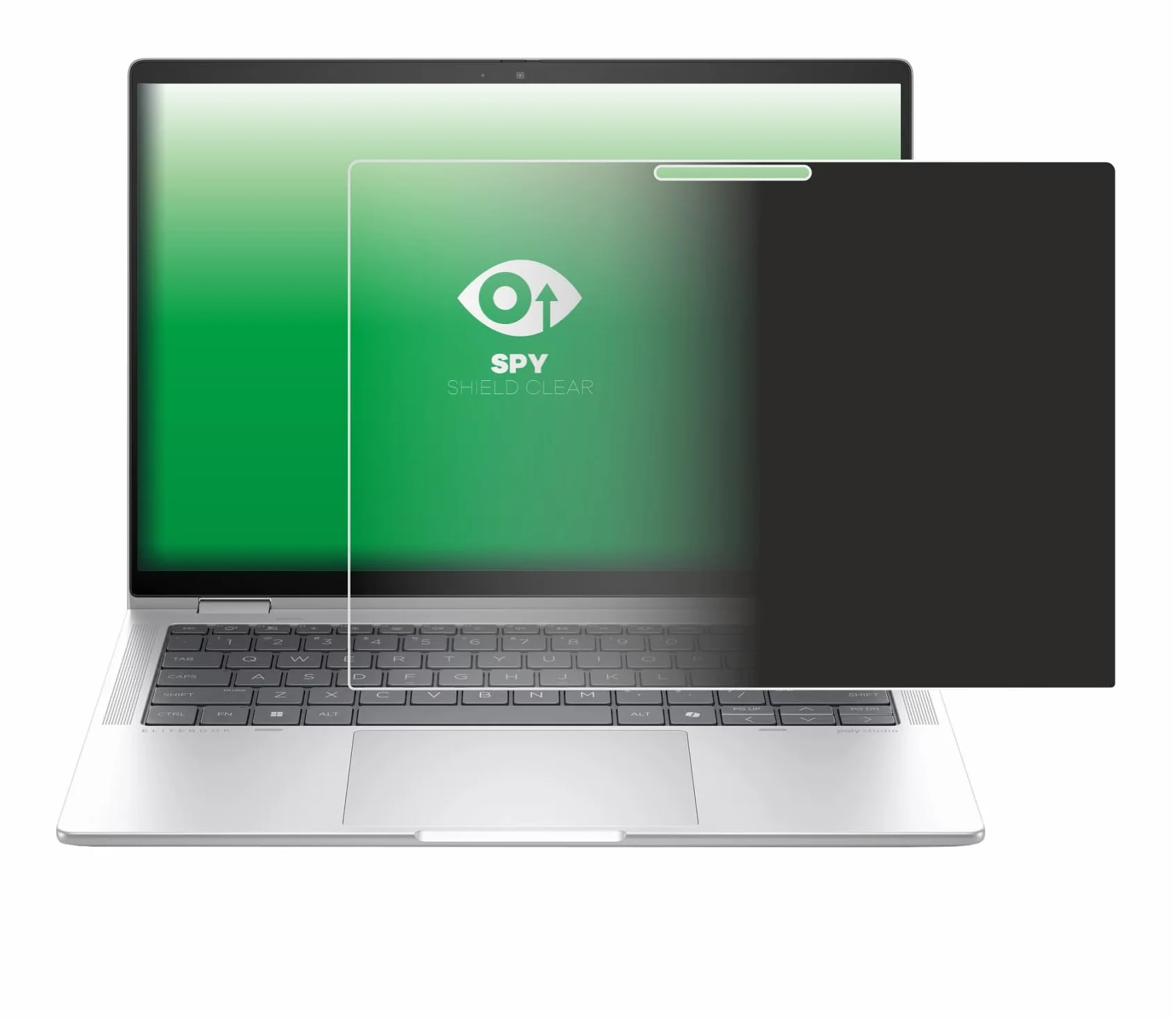 upscreen Anti-Spy Blickschutzfolie für HP EliteBook x360 1040 14 G11 2-in-1 Made in Germany, Privacy Screen-Folie [Sichtschutz, Blaulichtfilter]