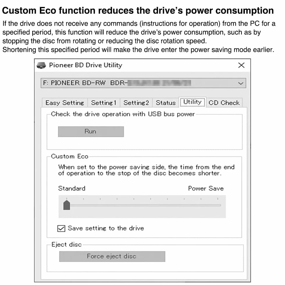 PIONEER Internes Blu-ray-Laufwerk BDR-S13E-X, Premium-Modell für Computer-Videofans, BD/DVD/CD-Brenner mit PureRead 4+, ausgestattet mit Realtime PureRead und M-DISC-Unterstützung