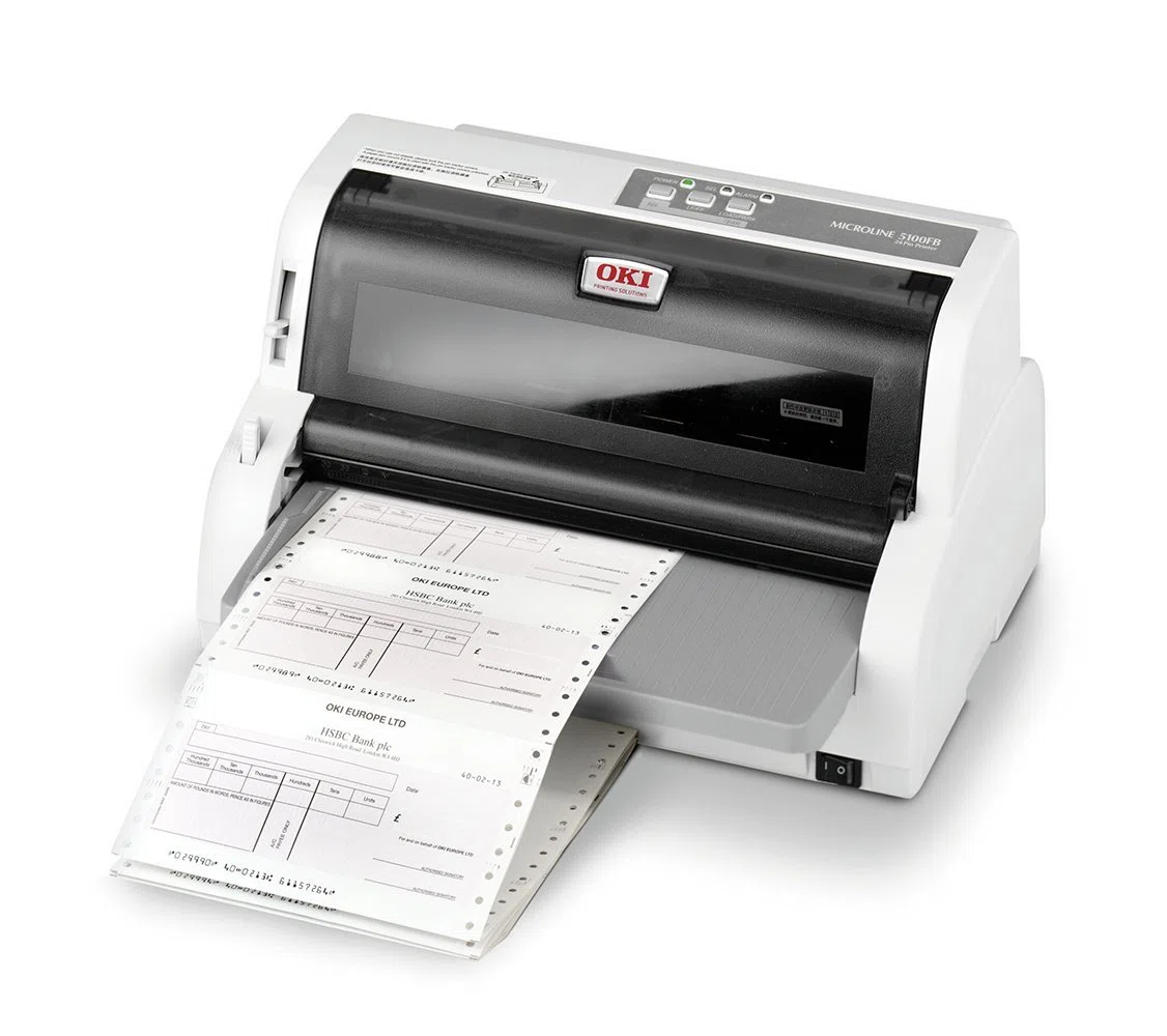 OKI ML5100FB 24-Pin-Nadeldrucker (Flachbett)
