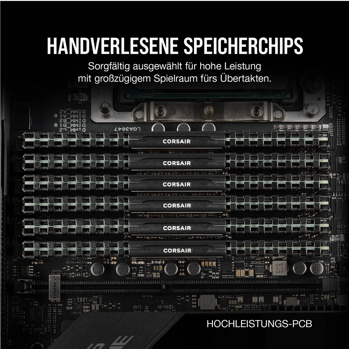 Corsair Vengeance LPX DDR4 RAM 32GB (2x16GB) Bis zu 3200MHz CL16 Intel XMP 2.0 Computerspeicher - Schwarz (CMK32GX4M2E3200C16)