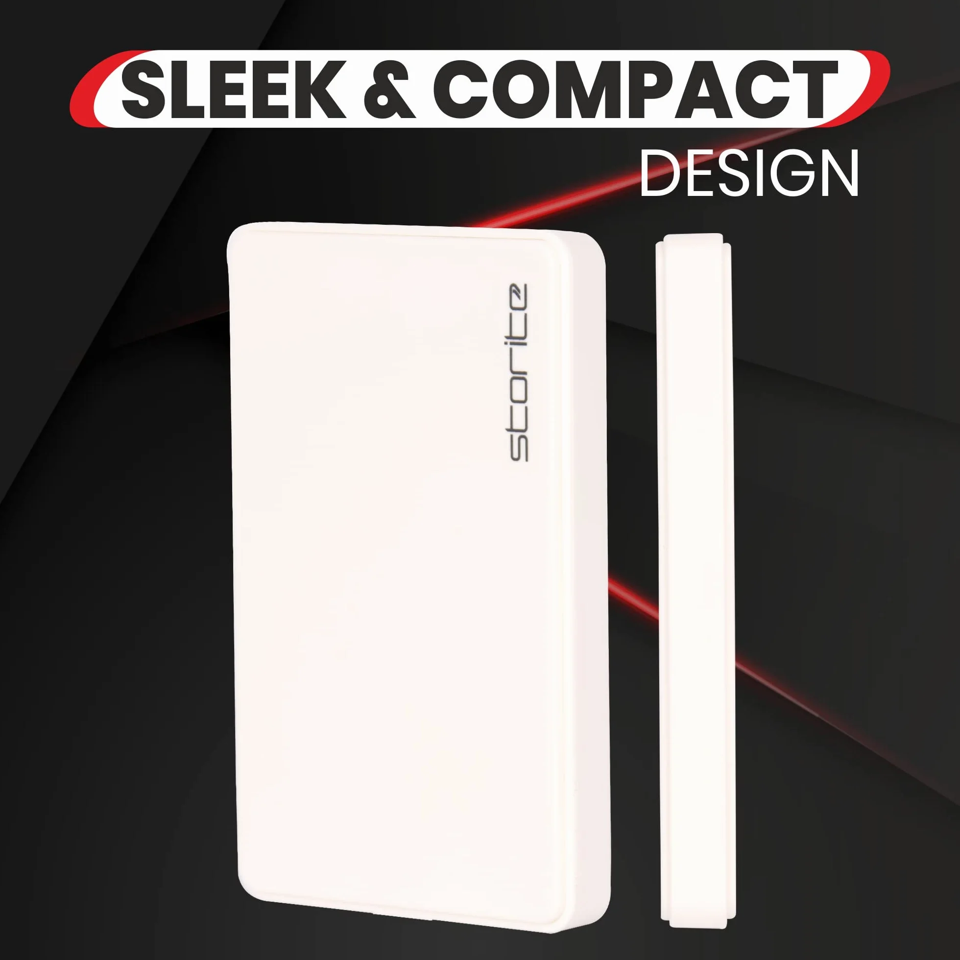 Storite 1TB Externe Festplatte, USB 3.0 ultraschnelle Slim-HDD für Datensicherung, Speichererweiterung, tragbare Festplatte Externe Festplatte, kompatibel mit Mac, Laptop, PC, Spielekonsole (weiß)