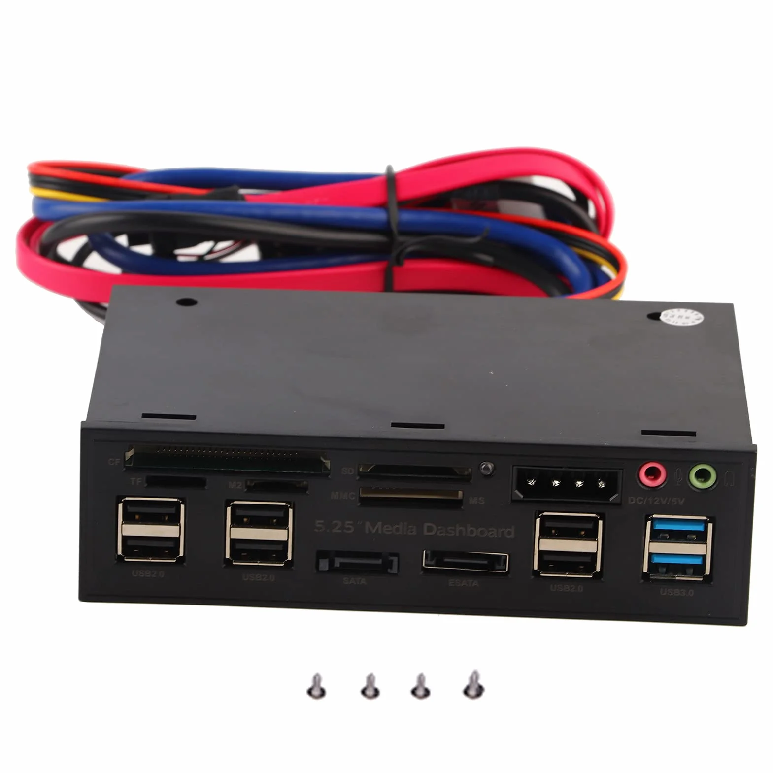 Frontplatte, Medien-Dashboard, Frontplatte, Multi-Kartenleser, Interner Kartenleser, PC-Frontplatte, USB, Frontplatte, Medien, Frontplatte,