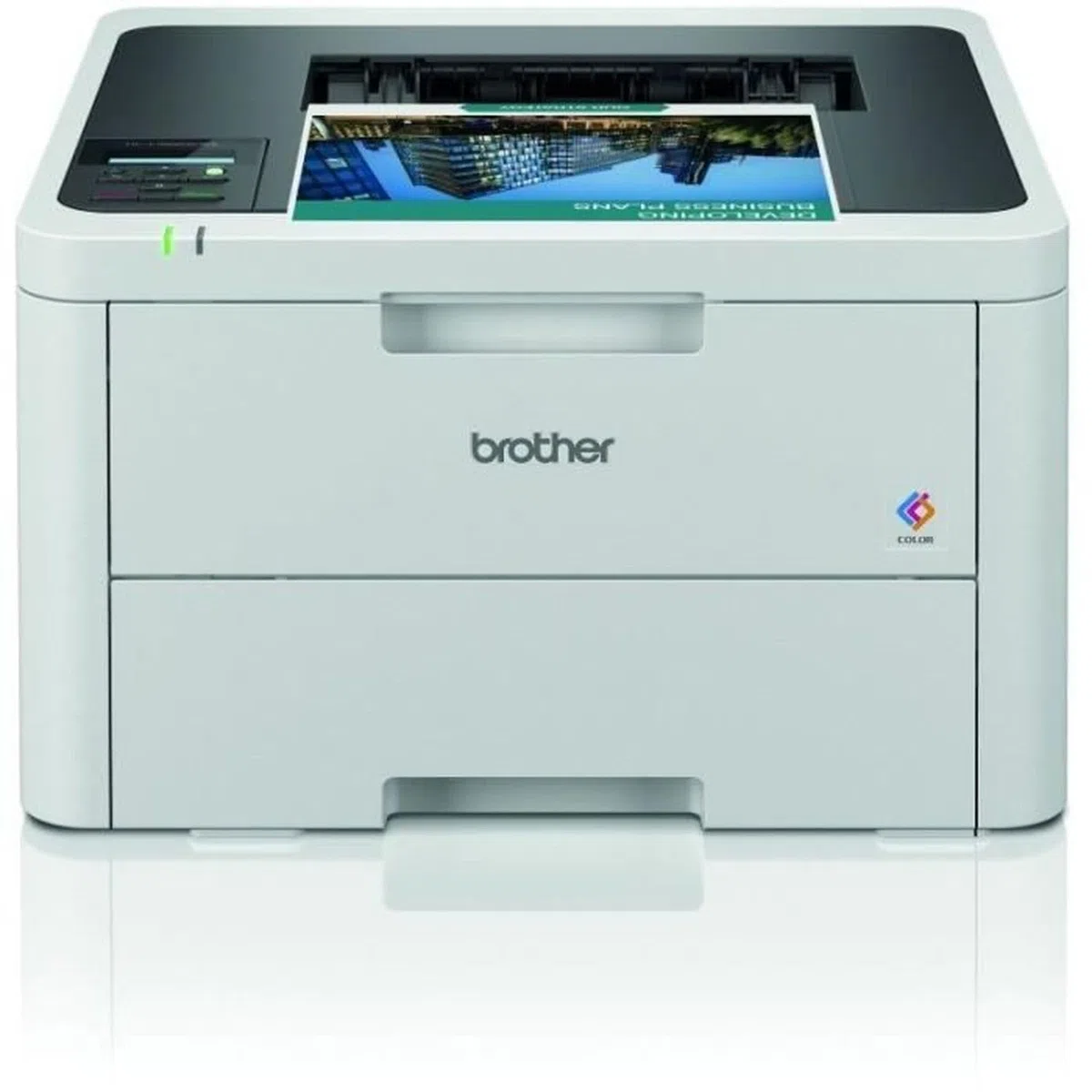 Brother HL-L3220CWE Eco Pro Kompakter Farb-LED-Drucker mit WLAN | bis zu 18 Seiten/Min. Druckgeschwindigkeit, 5GHz WLAN und USB, 250 Blatt Papierkassette