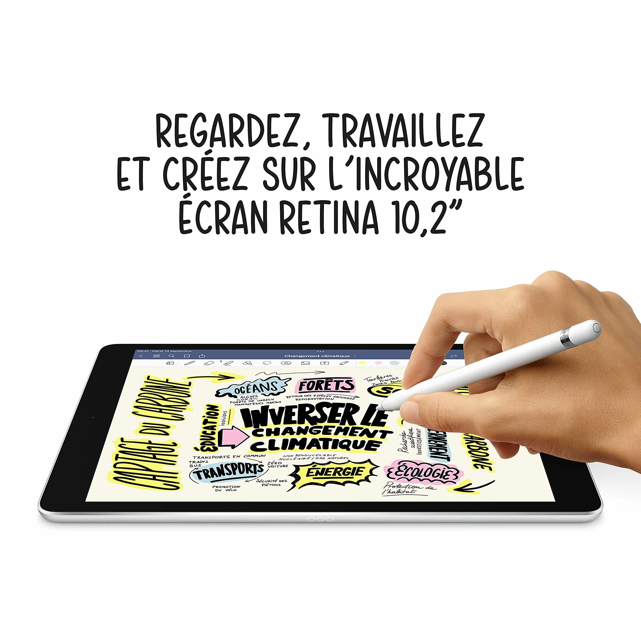 2021 Apple iPad (10,2-zoll, Wi-Fi + Zellular, 64GB) Space Grau (Generalüberholt)