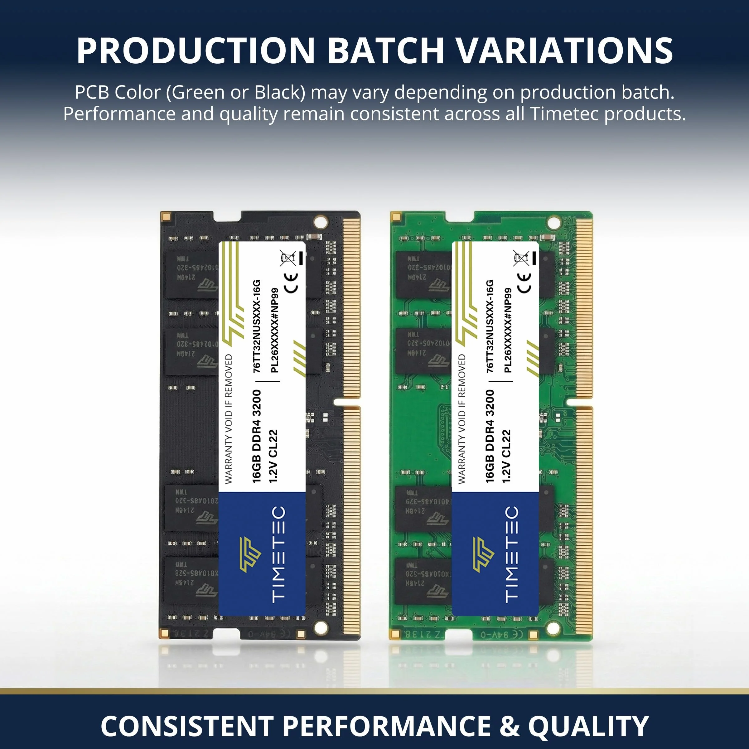 Timetec 32GB KIT (2x16GB) DDR4 3200MHz (PC4-3200AA) PC4-25600 SODIMM – Non-ECC ungepuffert, 260-polig, 1,2V CL22, Speichermodul für Laptops, Mini-PCs und All-in-One-Computer.