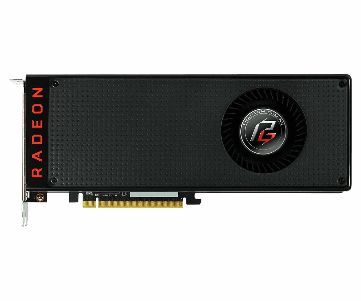 ASRock Phantom Gaming X Radeon RX VEGA 56 8GB Grafikkarte, VR-Ready, schwarz