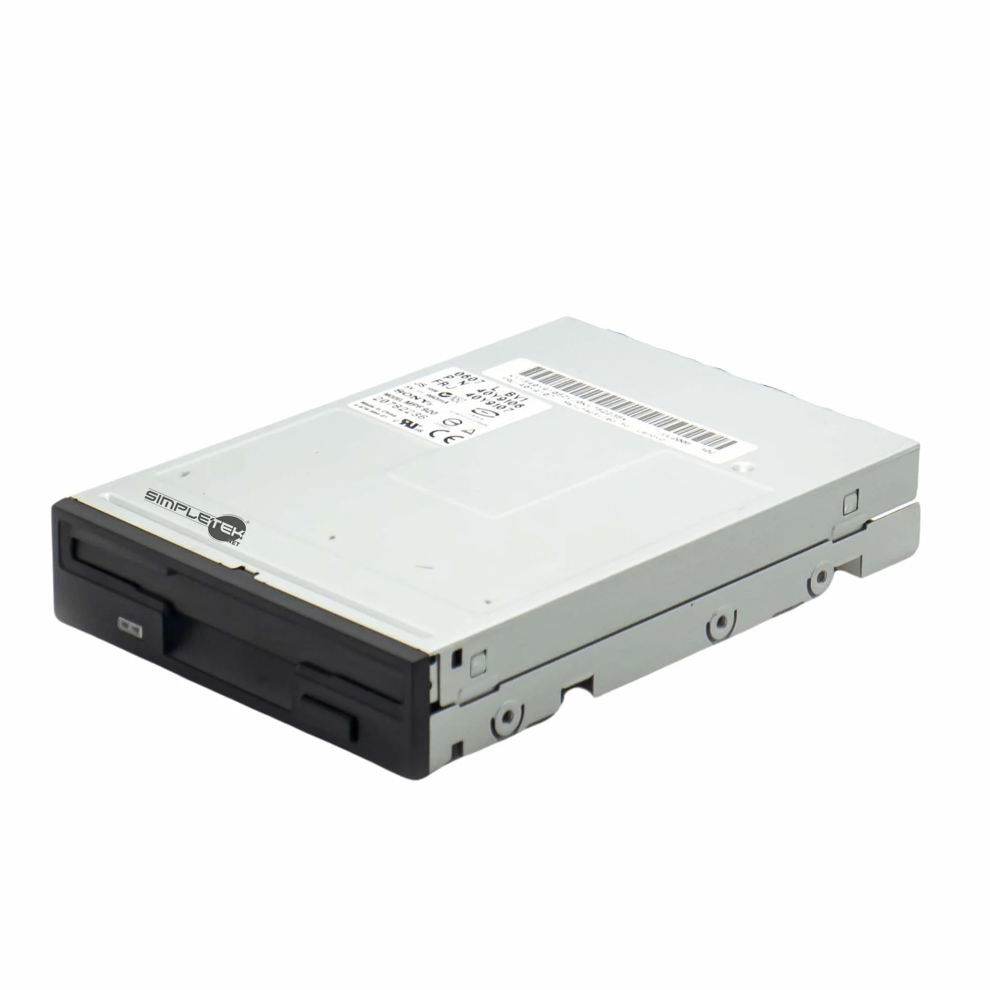 SIMPLETEK - Interner 3,5" Floppy Disk Player MPF920-1.44MB IDE PATA EIDE Schwarz | FDD für Desktop-Computer (Generalüberholt)
