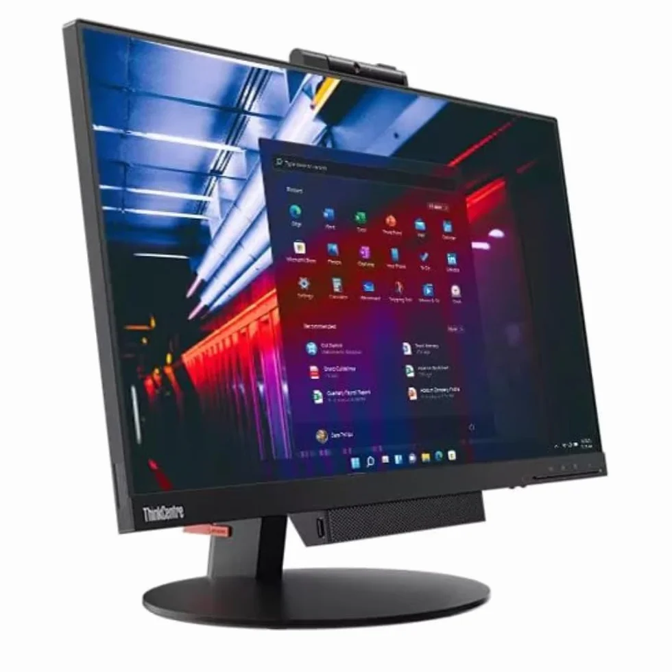Lenovo All In One ThinkCentre TIO24 Gen3 24″ Full HD | Intel Core i5-8500T | Display Port USB 3 | 16 GB | 512 GB | 24 Zoll FullHD Webcam Windows 11 Pro (Generalüberholt)