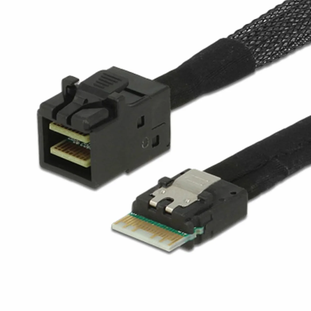chenyang Mini SAS SFF-8654 38Pin Host auf SFF-8643 Target Data Server Disk Raid Kabel 50 cm