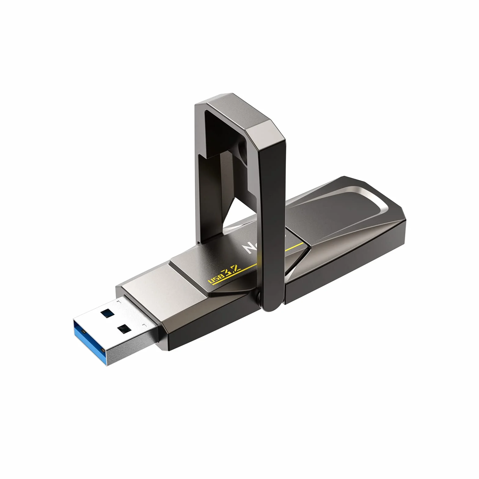 Netac US5 128GB Solid USB State Drive Externe tragbare SSD Typ-c und USB 3.2 Dual Interface Geschwindigkeit bis zu 550MB/s für Smartphone und Notebook Computer
