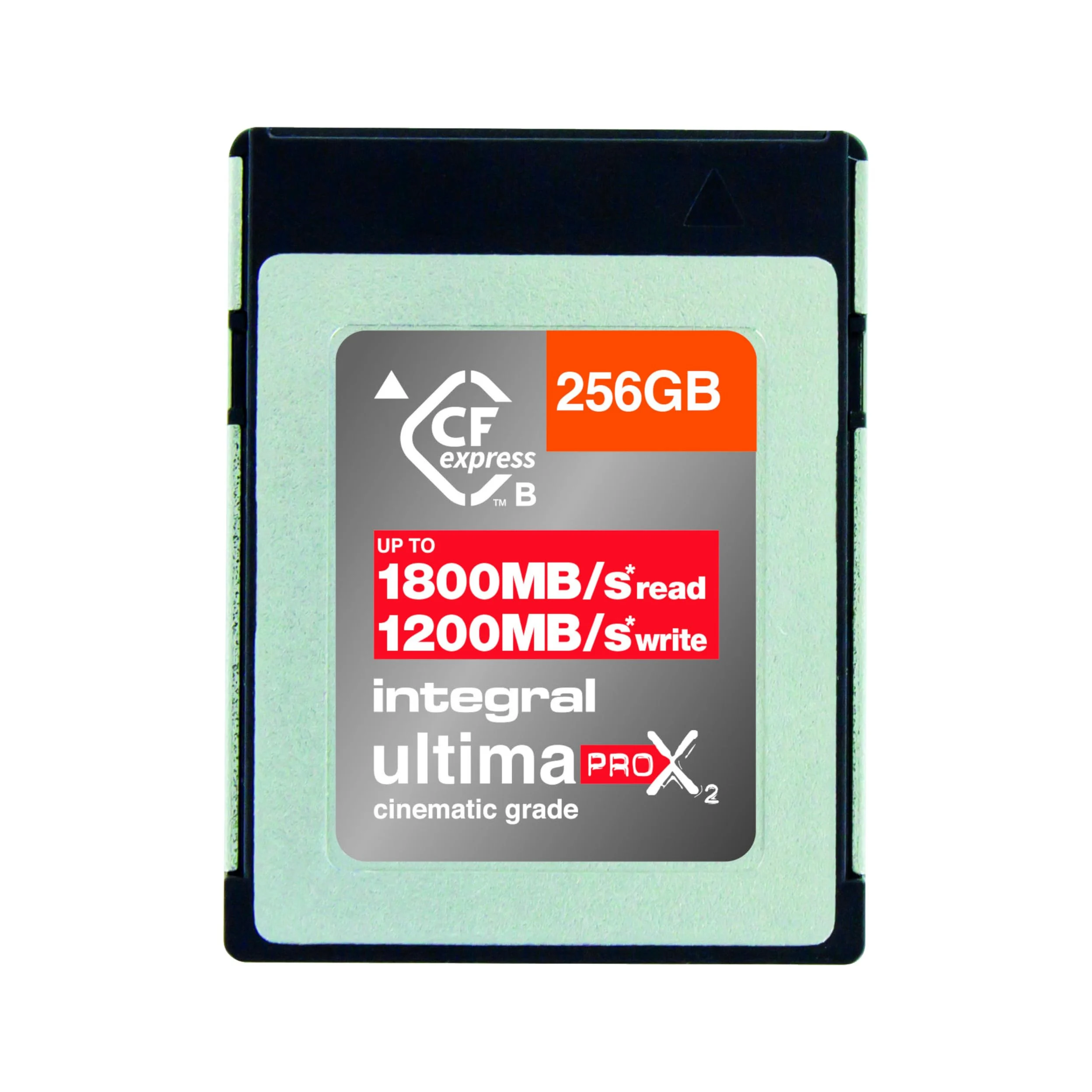 Integral 256GB CFexpress Memory Card Type B 2.0, 8K RAW and 4K 120 FPS, 1800MB/s Read, 1200MB/s Write, 450MB/s Sustained, Designed for cinematographers and Professional Photographers, Kamera