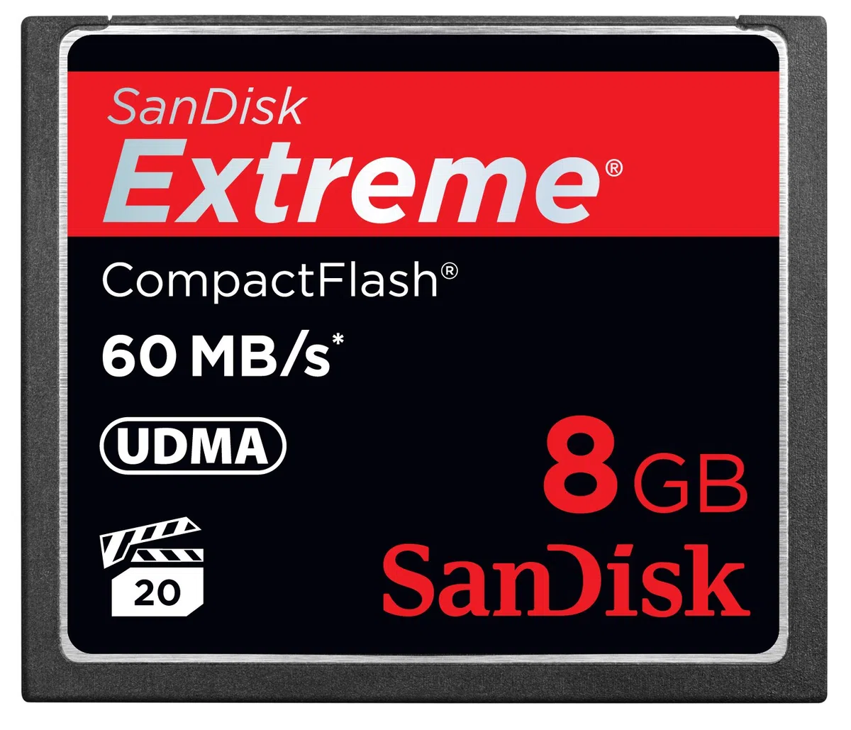 SanDisk Extreme Compact Flash 8GB Speicherkarte