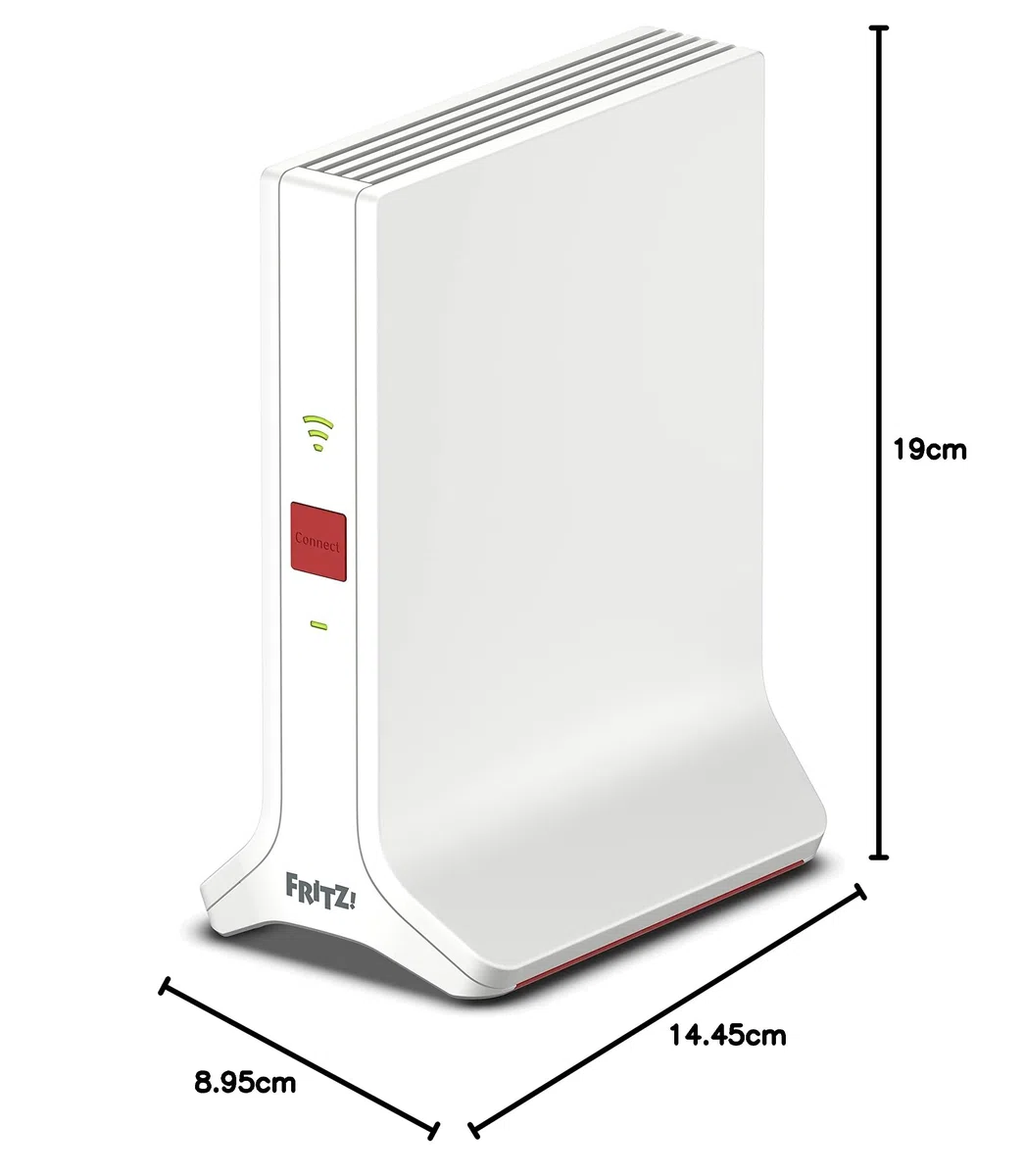 FRITZ!Repeater 3000 AX | WLAN Erweiterung mit bis zu 4.200 MBit/s | Triband-Wi-Fi 6 | leistungsstark und zuverlässig | WLAN Mesh | einfache Einrichtung | höchster Sicherheitsstandard Dank WPA 3/2