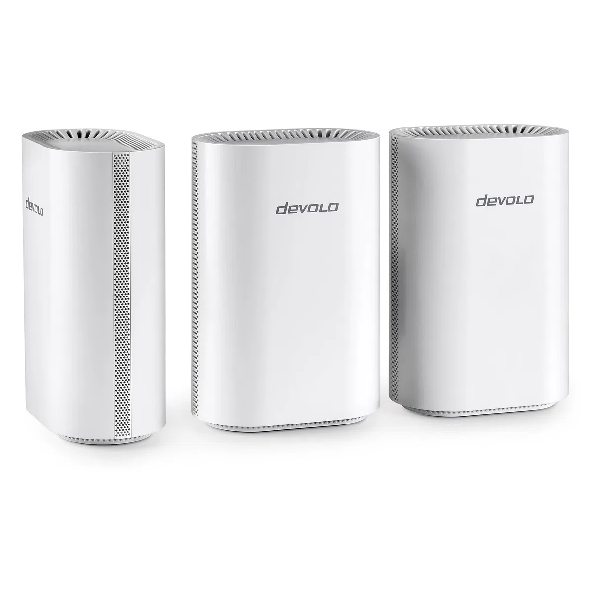 devolo WiFi 7 Mesh BE6500 3-Pack, Highspeed Mesh-WLAN-System, bis zu 6.500 Mbit/s, 2,5 Gbit/s-LAN-Anschluss, weiß