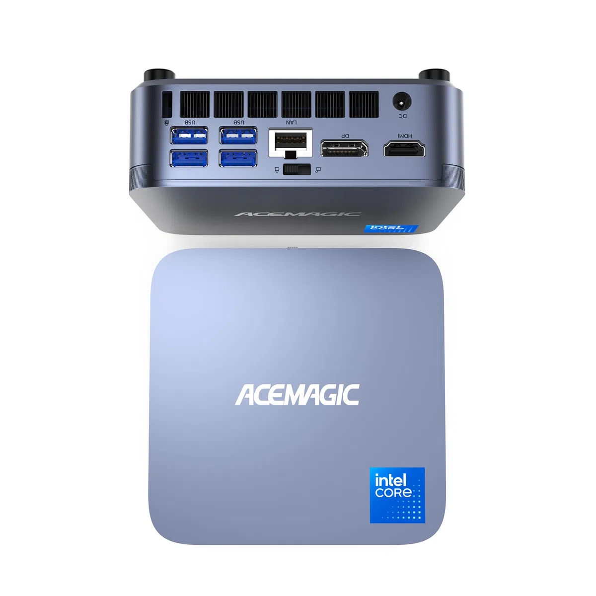 ACEMAGIC M5 Mini PC, Intel i5-14500HX (14C(6P+8E)/20T, bis zu 4.9Ghz),32GB DDR4 1TB NVME SSD Mini Computer mit Windows 11 Pro | WiFi 6 | 4K UHD | Type-C | 24MB L3 | 55W TDP
